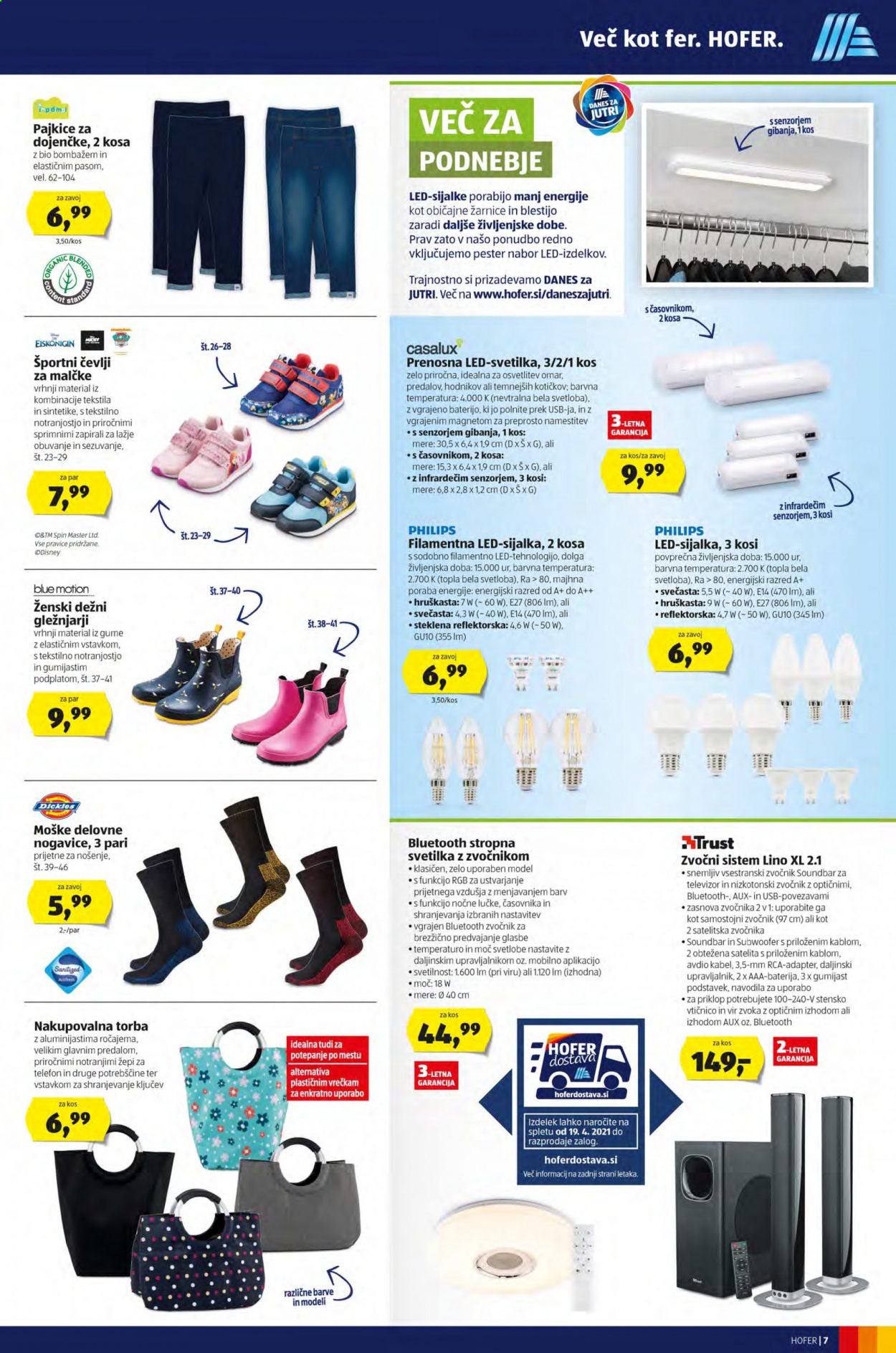 Hofer katalog - 16.4.2021 - 24.4.2021. Stran 7