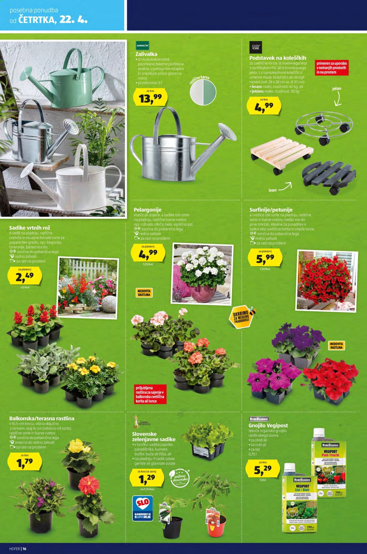 Hofer katalog - 16.4.2021 - 24.4.2021. Stran 16
