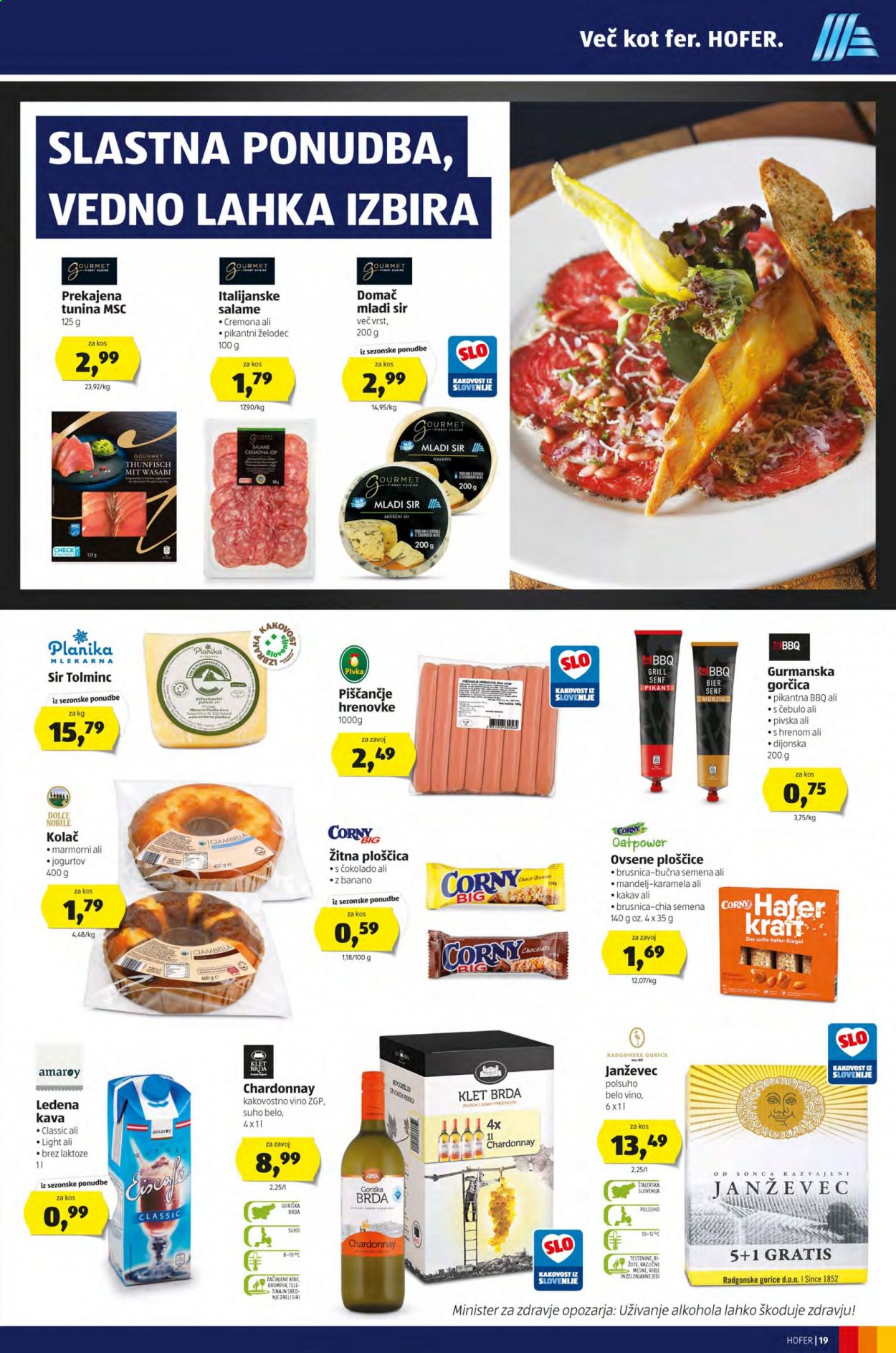 Hofer katalog - 16.4.2021 - 24.4.2021. Stran 19