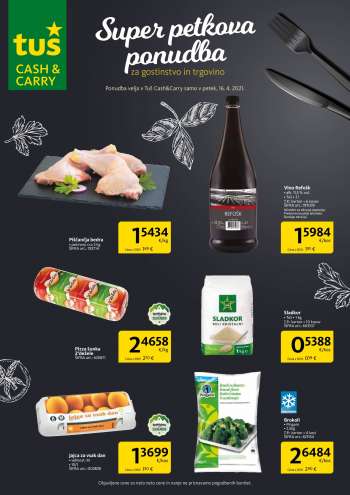 Tuš Cash & Carry katalog - 16.04.2021 - 16.04.2021.