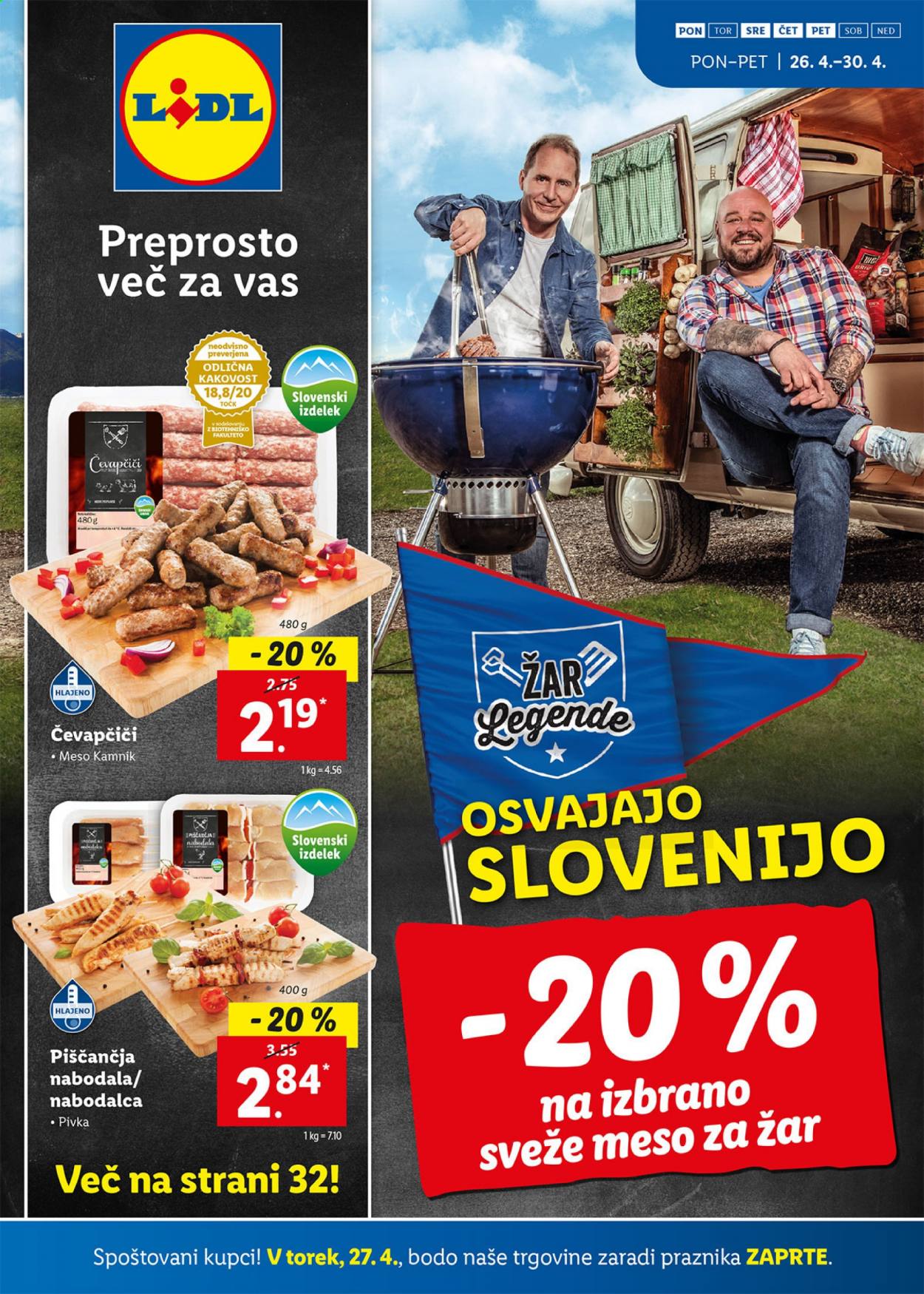 Lidl katalog - 22.4.2021 - 2.5.2021. Stran 1