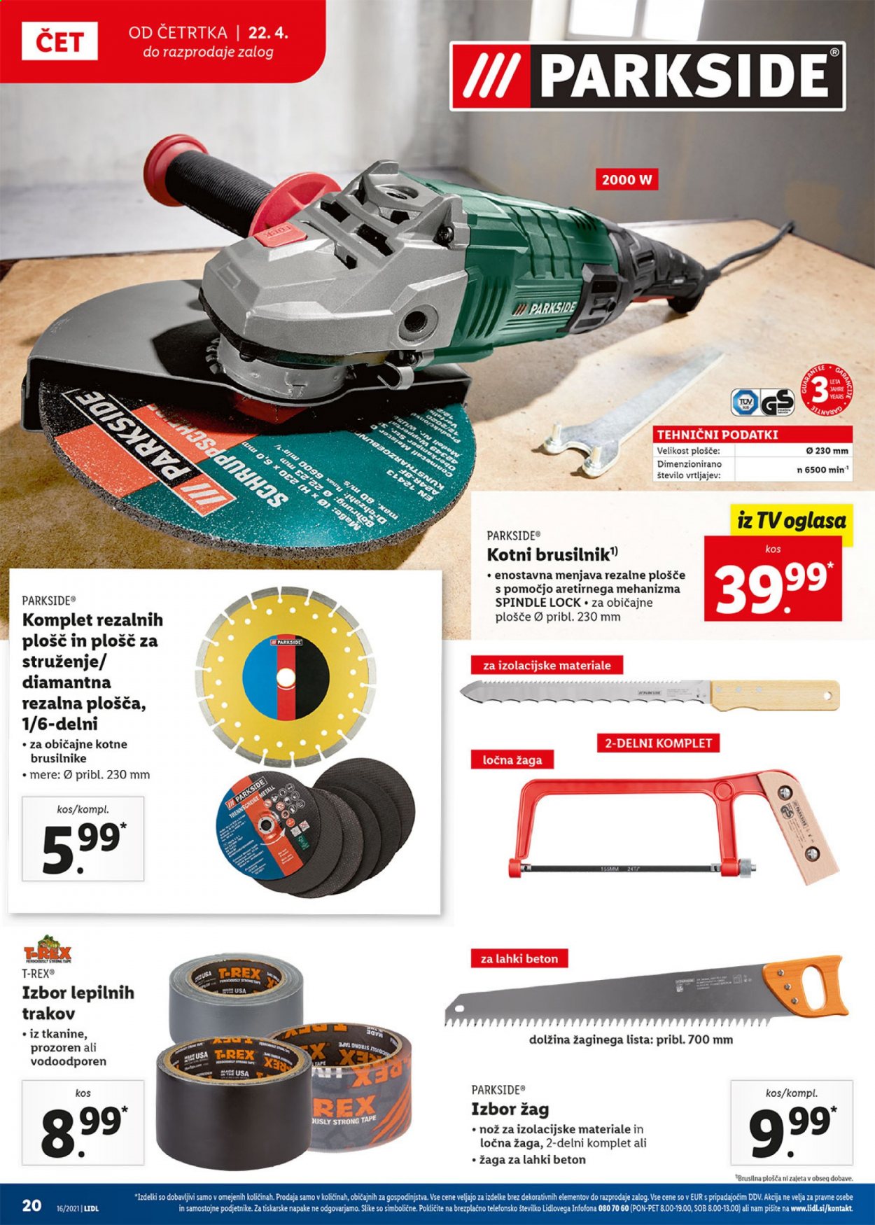 Lidl katalog - 22.4.2021 - 2.5.2021. Stran 20