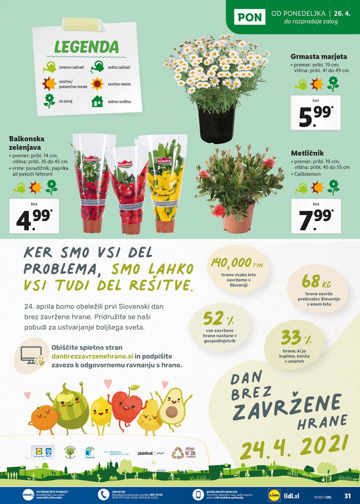 Lidl katalog - 22.4.2021 - 2.5.2021. Stran 31