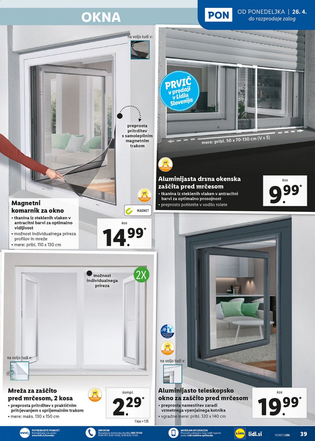 Lidl katalog - 22.4.2021 - 2.5.2021. Stran 39