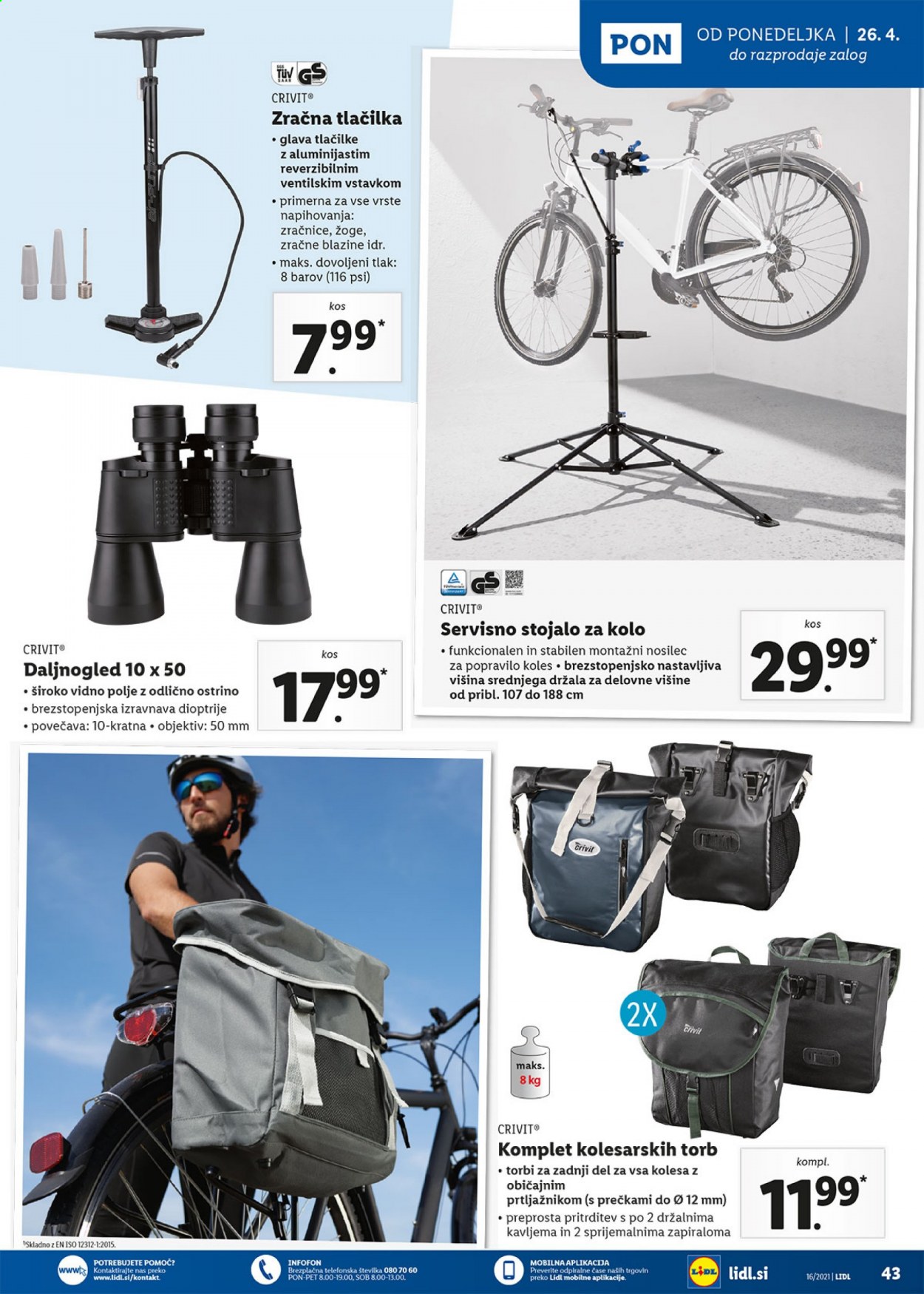 Lidl katalog - 22.4.2021 - 2.5.2021. Stran 43