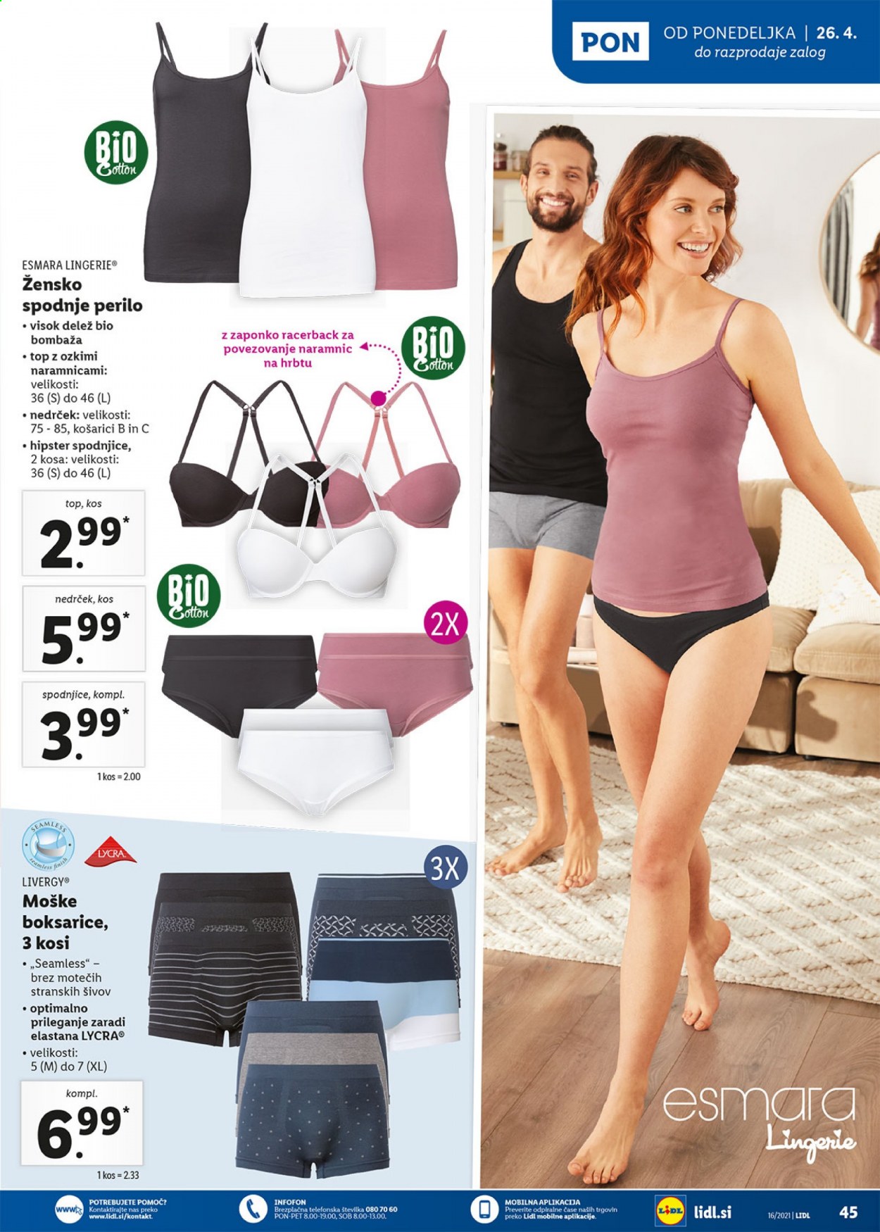 Lidl katalog - 22.4.2021 - 2.5.2021. Stran 45