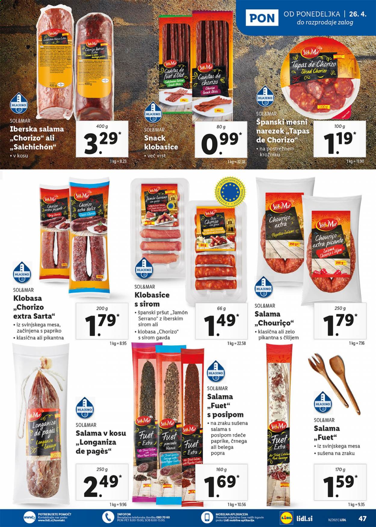 Lidl katalog - 22.4.2021 - 2.5.2021. Stran 47