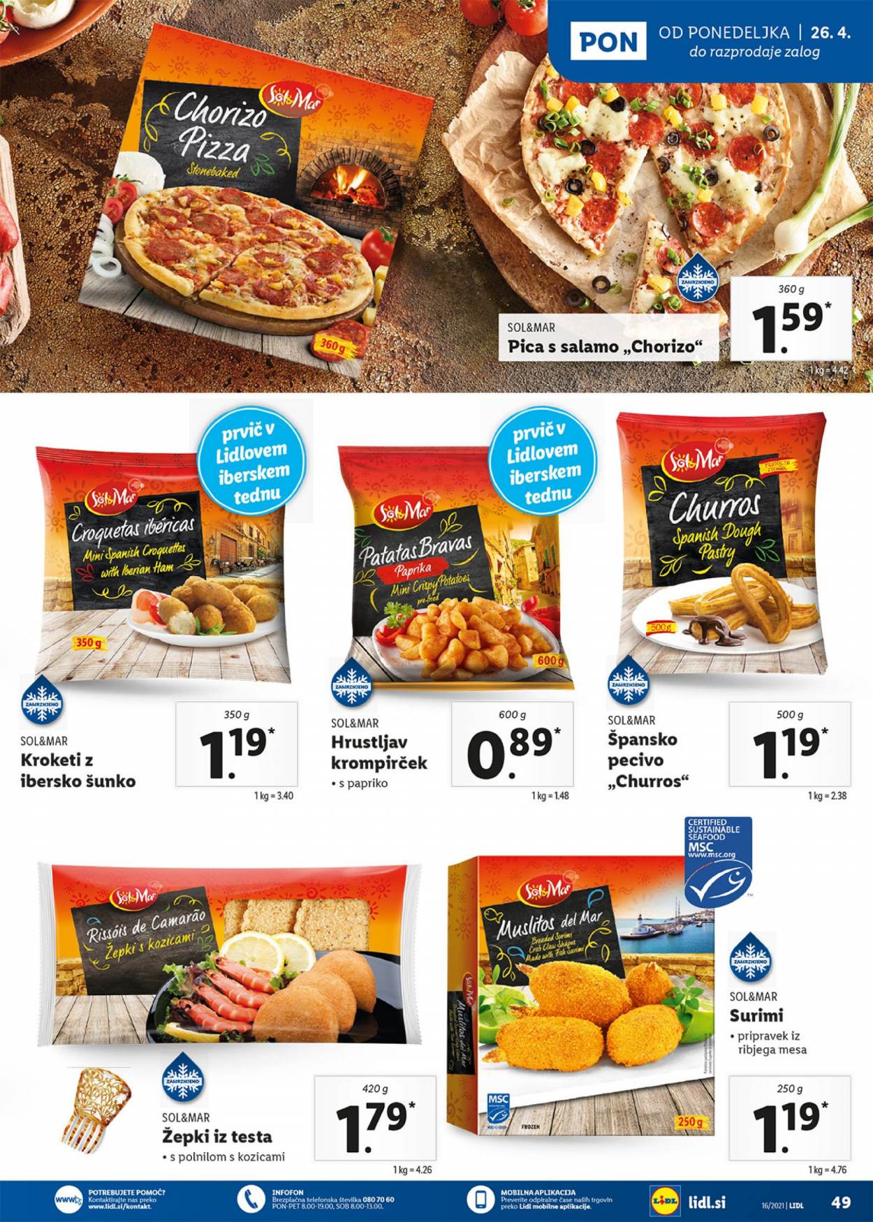 Lidl katalog - 22.4.2021 - 2.5.2021. Stran 49