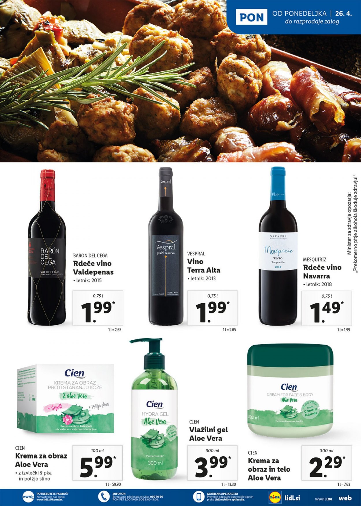 Lidl katalog - 22.4.2021 - 2.5.2021. Stran 55