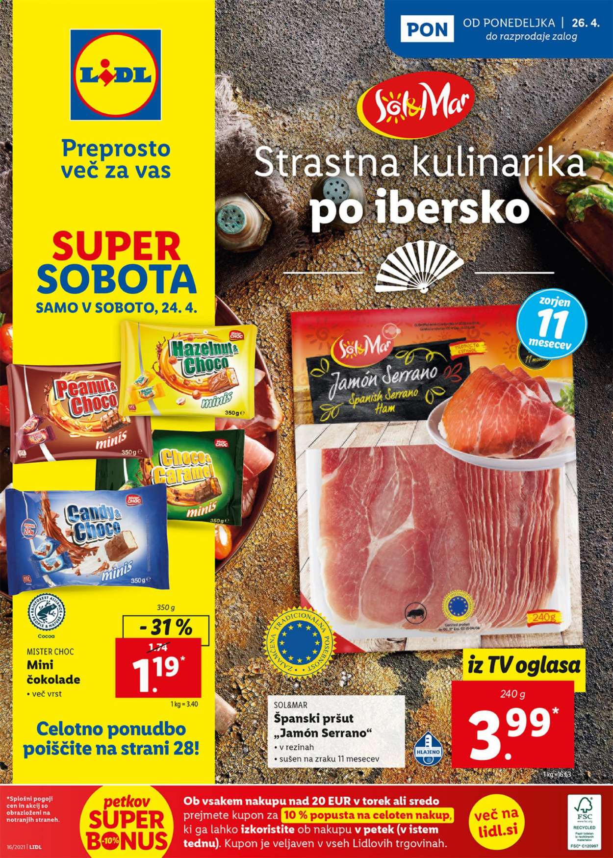 Lidl katalog - 22.4.2021 - 2.5.2021. Stran 56