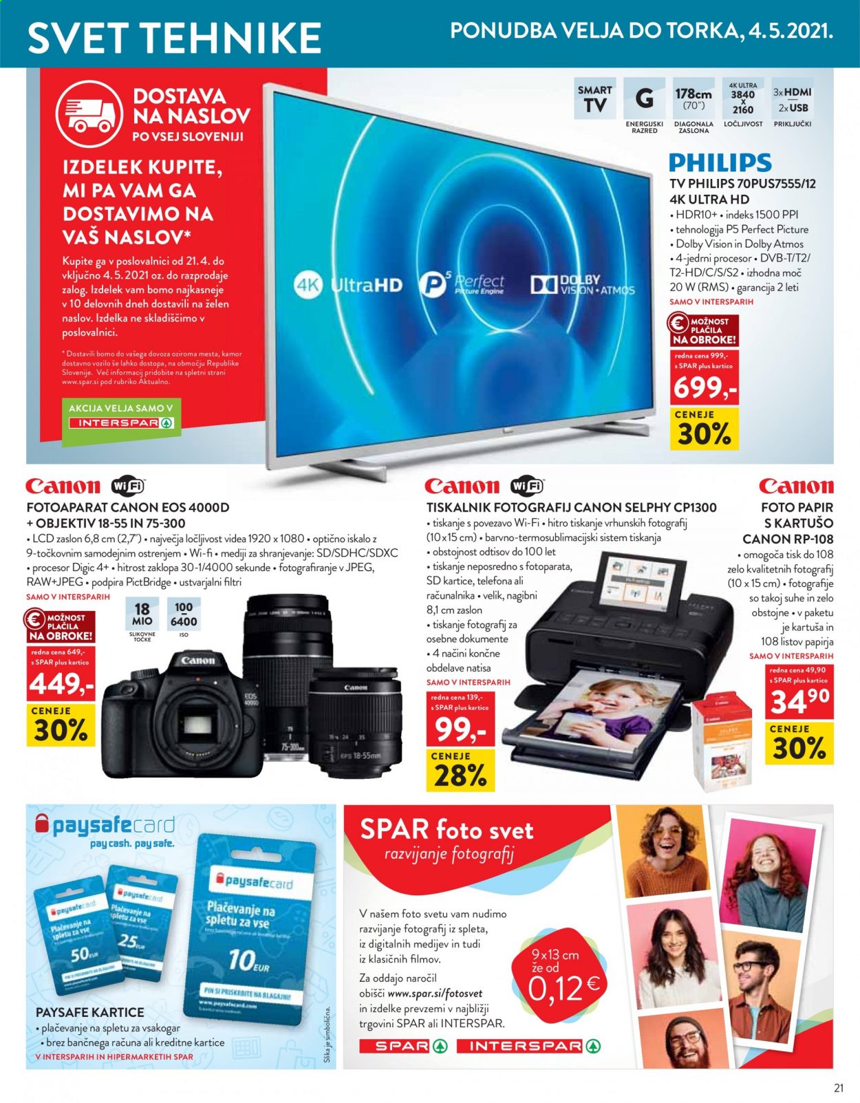 SPAR katalog - 21.4.2021 - 4.5.2021. Stran 21