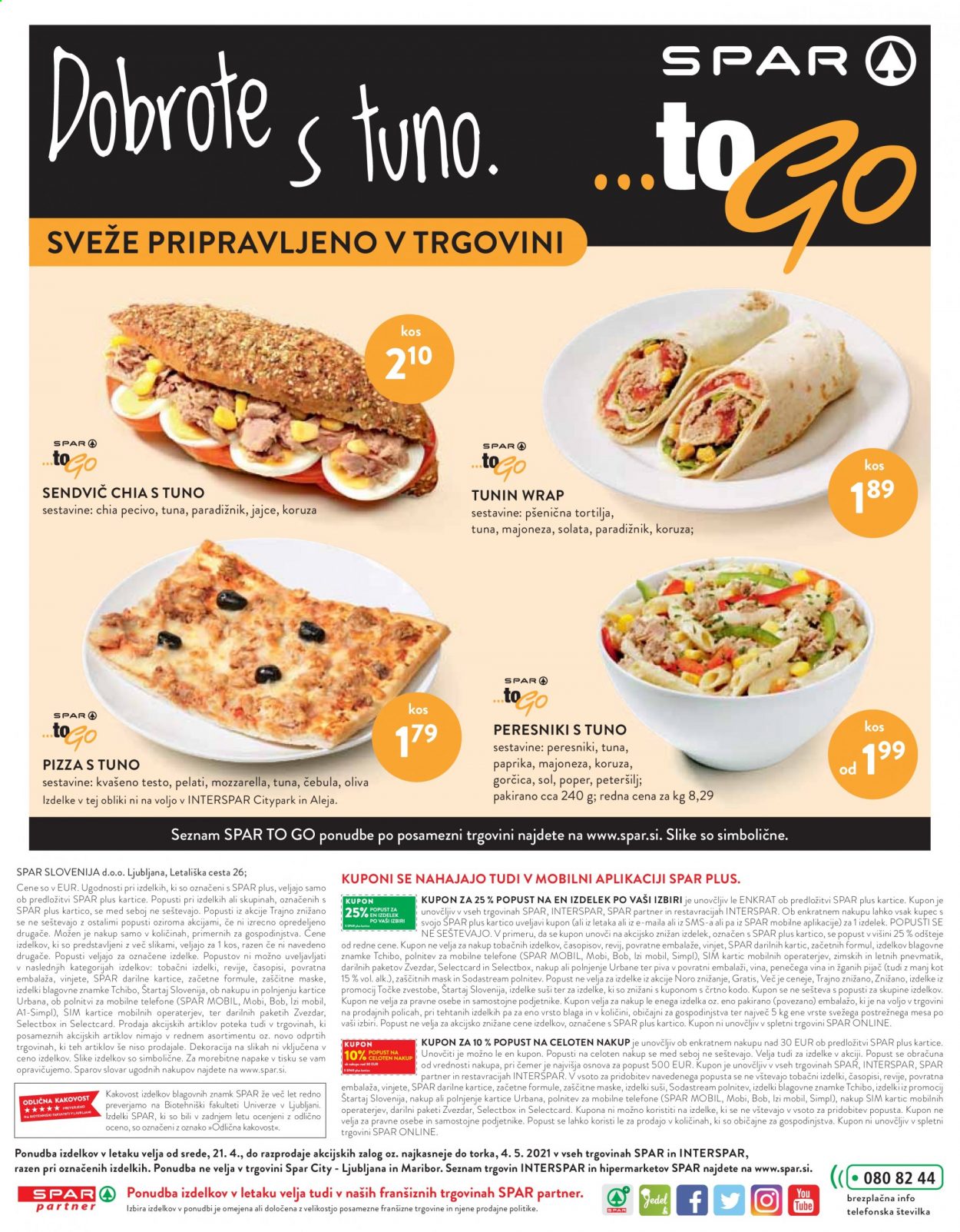 SPAR katalog - 21.4.2021 - 4.5.2021. Stran 28