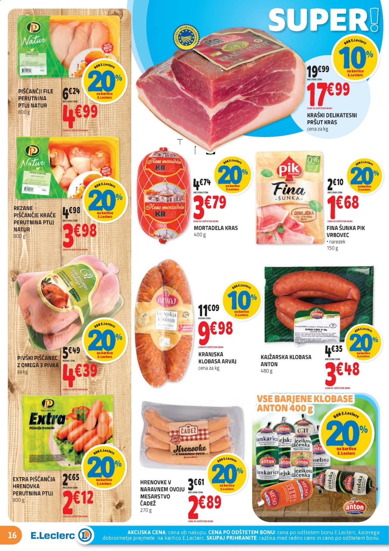 E.Leclerc katalog - 21.4.2021 - 30.4.2021. Stran 16