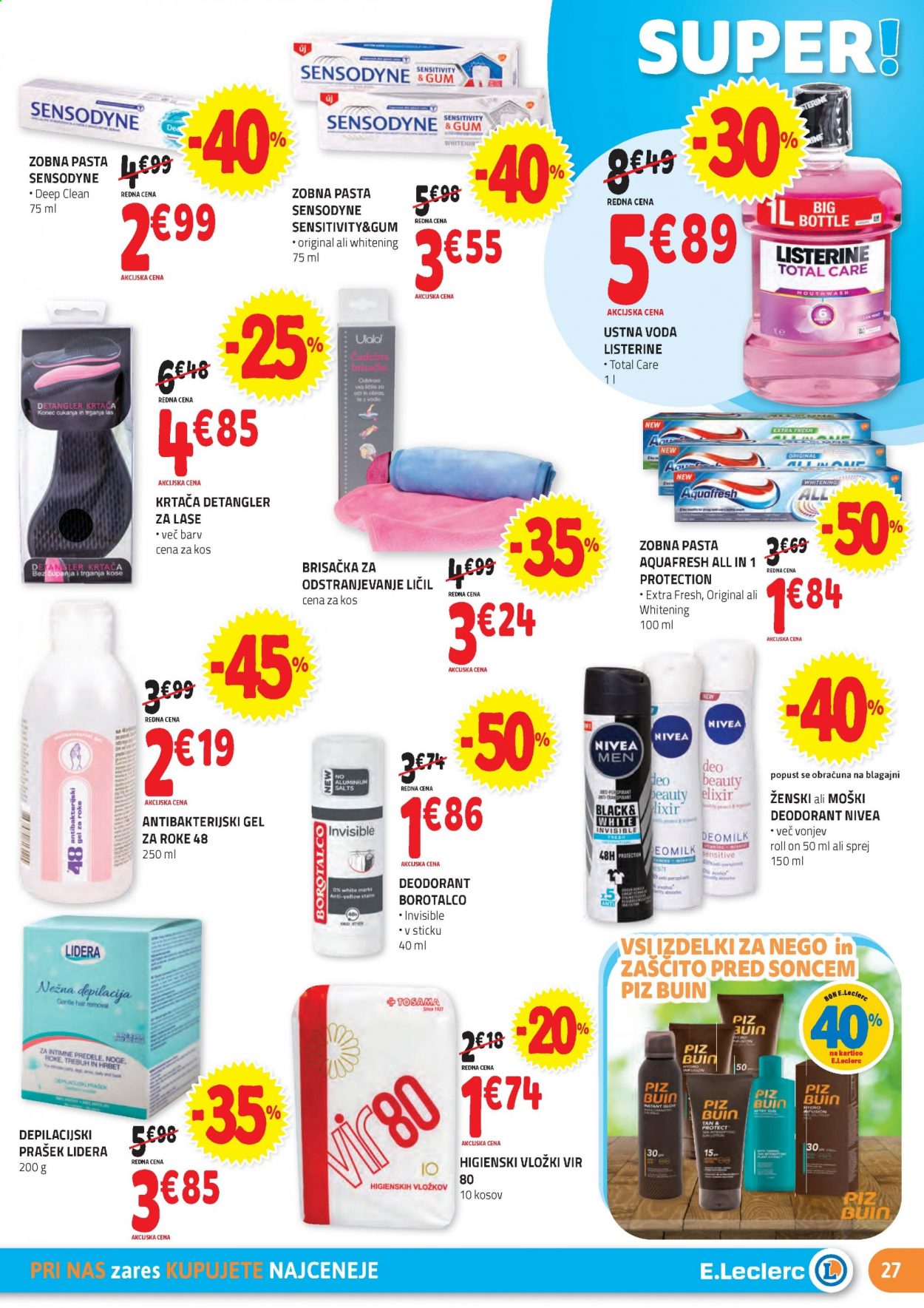 E.Leclerc katalog - 21.4.2021 - 30.4.2021. Stran 27