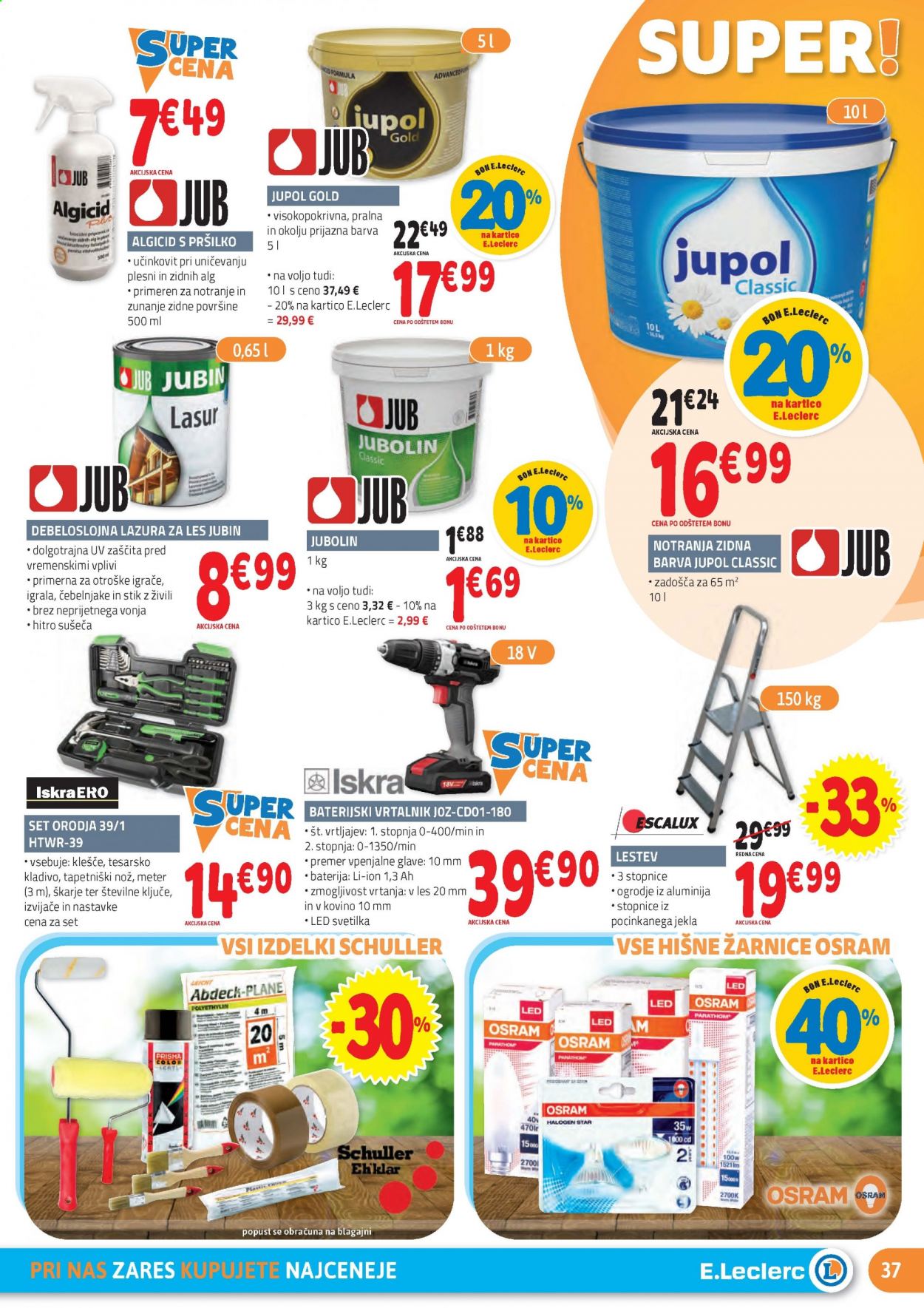 E.Leclerc katalog - 21.4.2021 - 30.4.2021. Stran 37