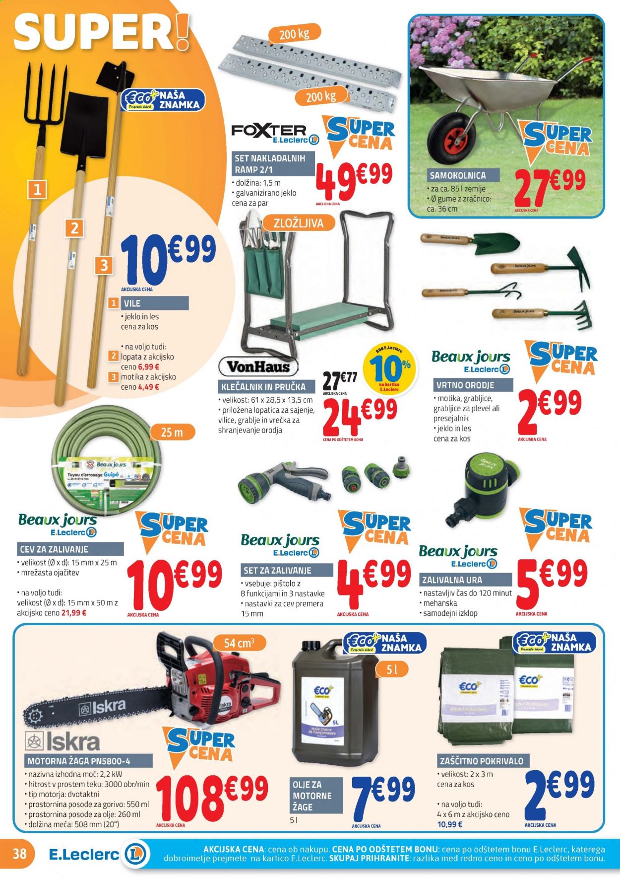 E.Leclerc katalog - 21.4.2021 - 30.4.2021. Stran 38