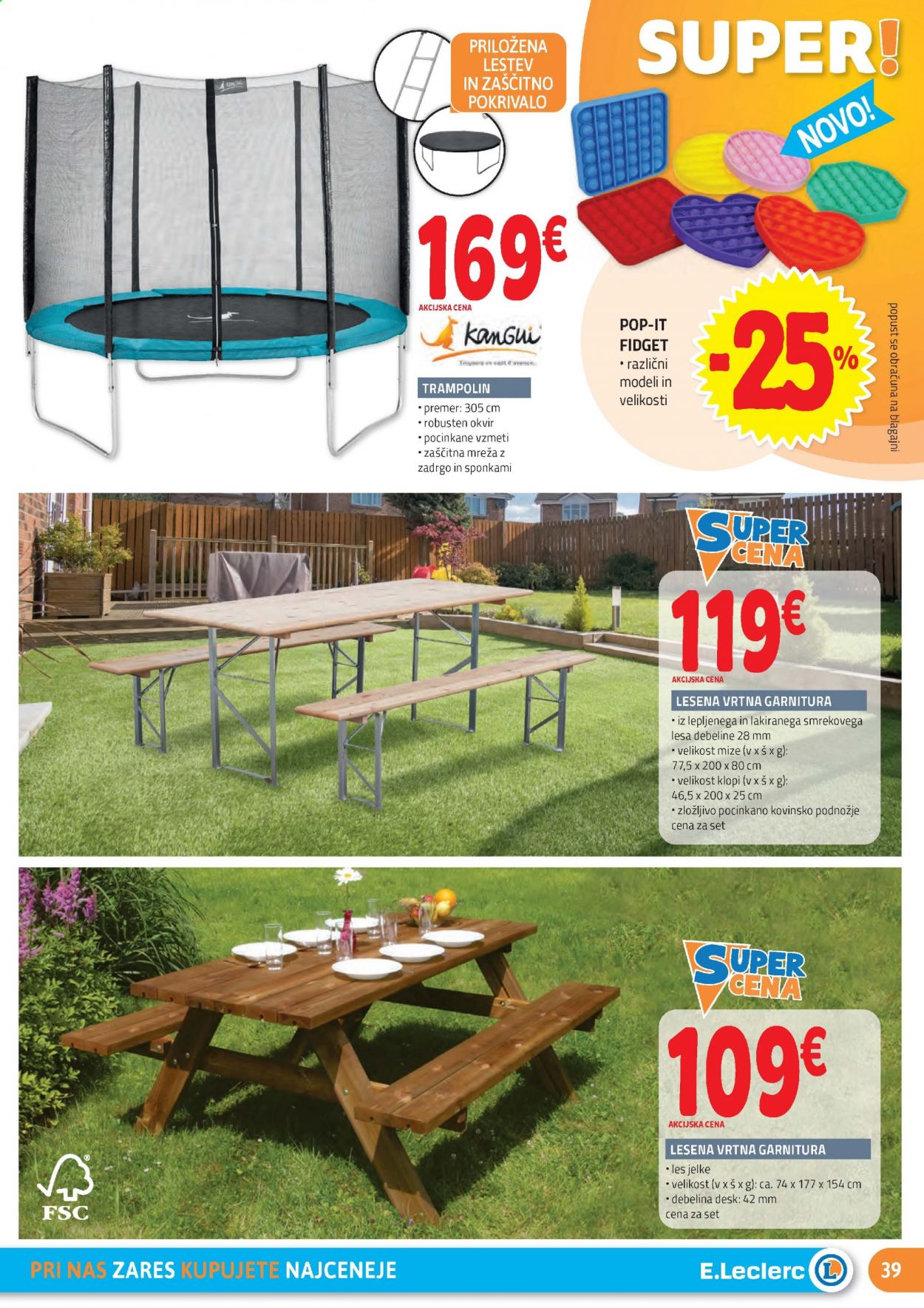 E.Leclerc katalog - 21.4.2021 - 30.4.2021. Stran 39