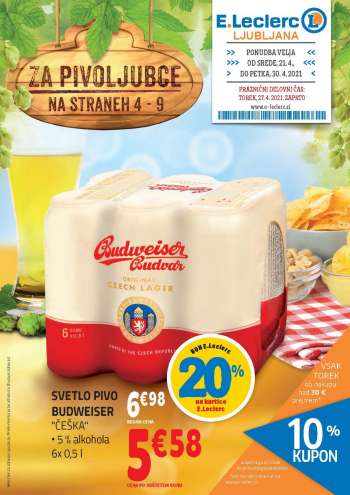 E.Leclerc katalog - 21.04.2021 - 30.04.2021.