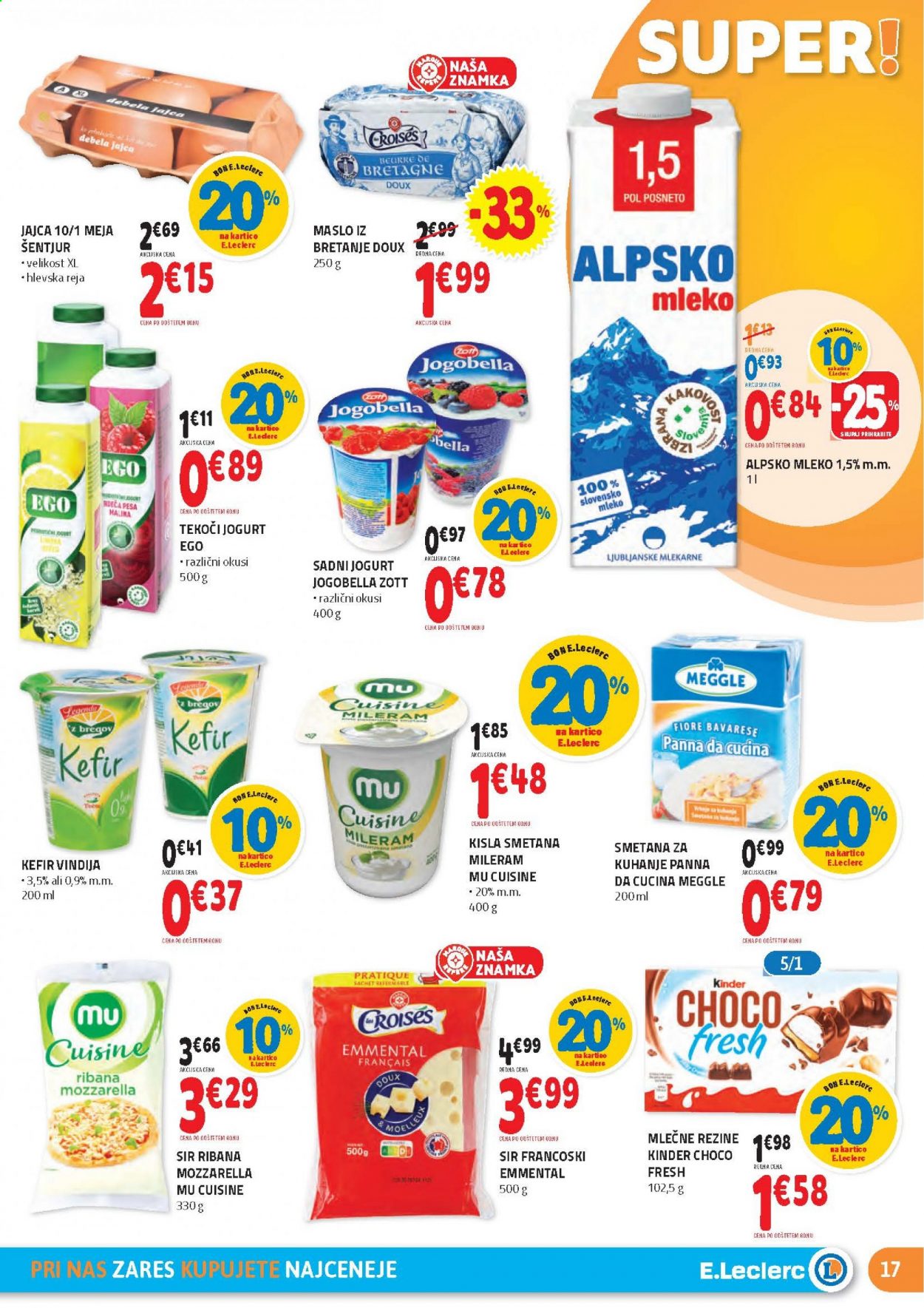 E.Leclerc katalog - 21.4.2021 - 30.4.2021. Stran 17