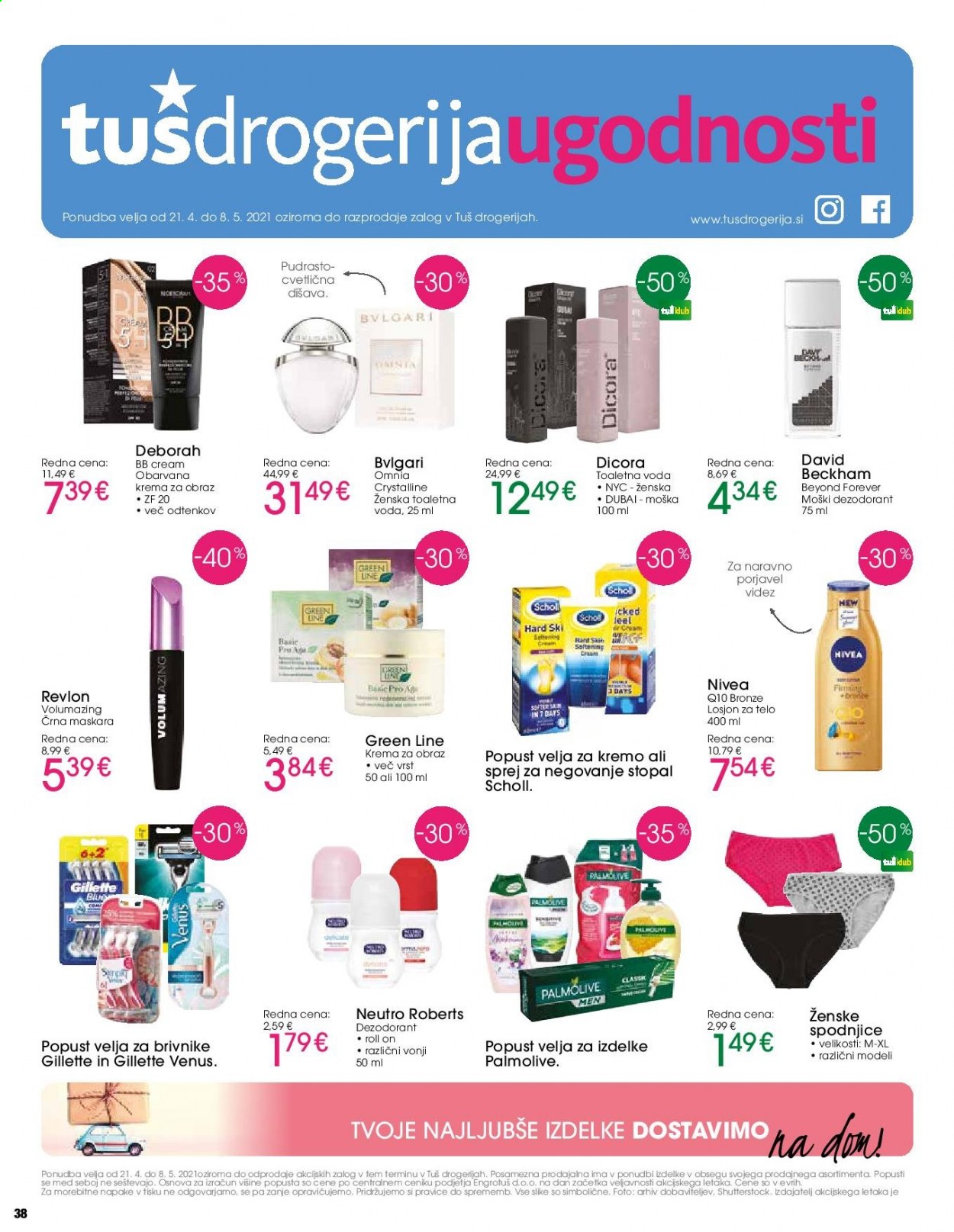 Tuš Drogeria katalog - 21.4.2021 - 8.5.2021. Stran 1