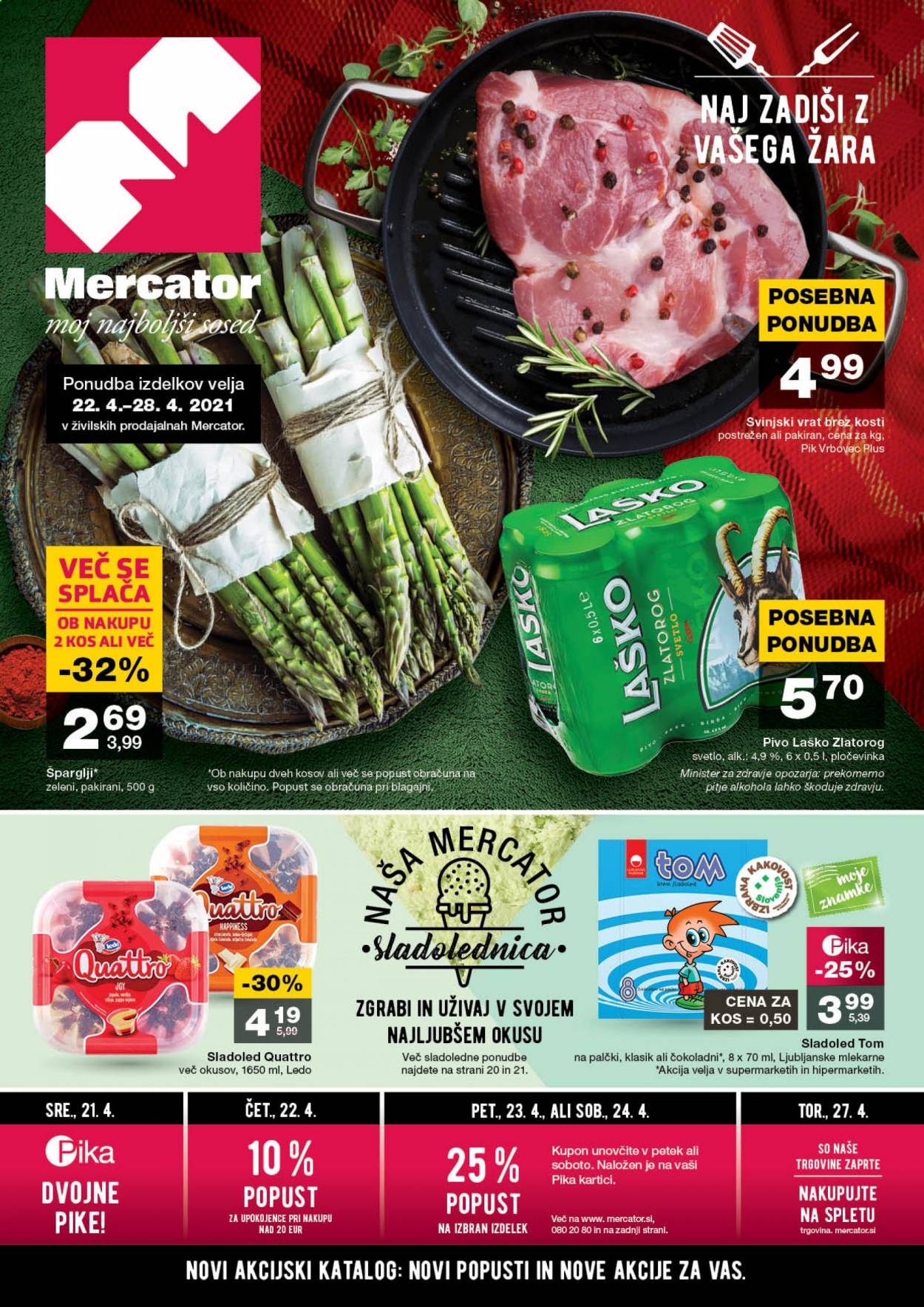 Mercator katalog - 22.4.2021 - 28.4.2021. Stran 1