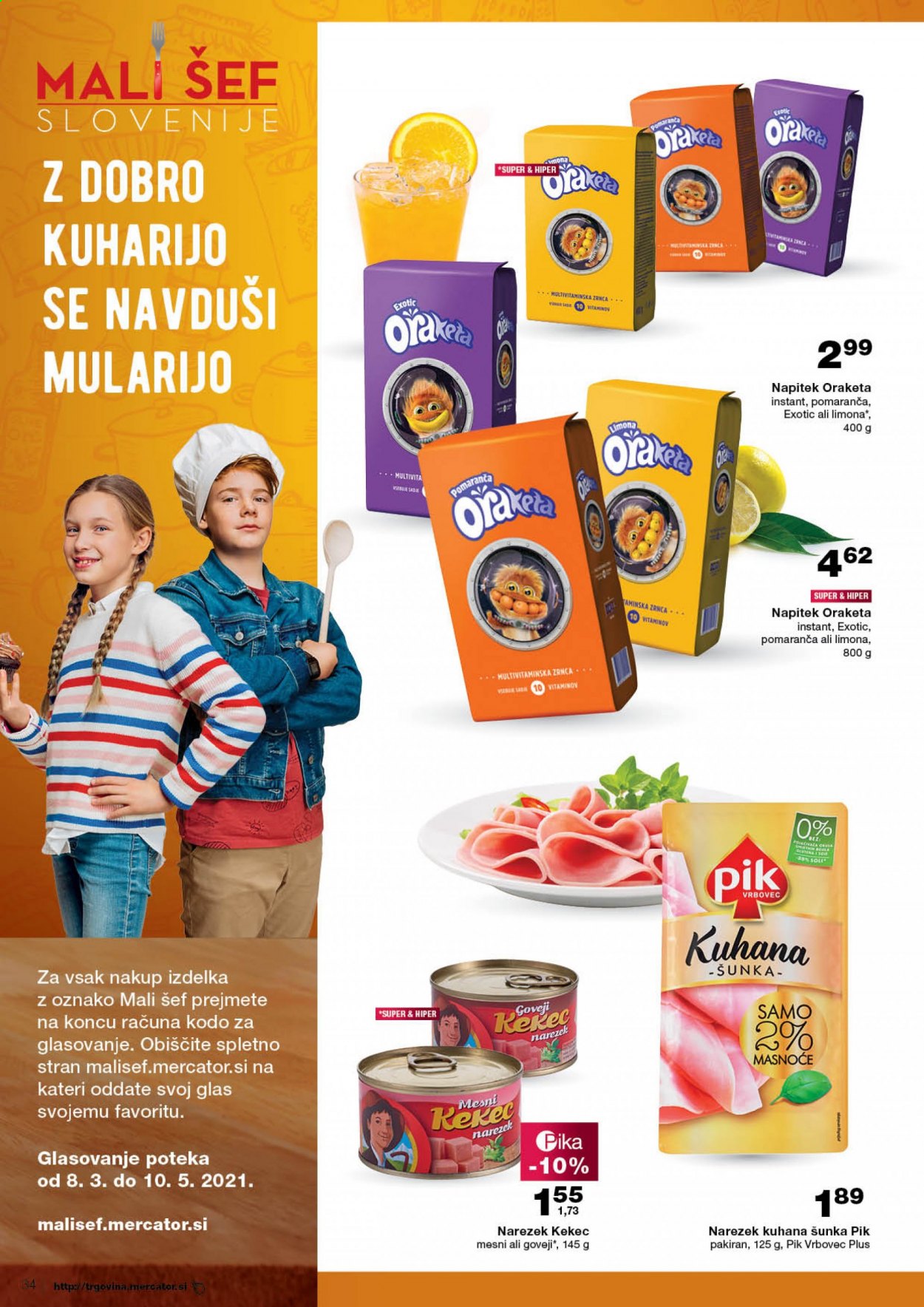 Mercator katalog - 22.4.2021 - 28.4.2021. Stran 34