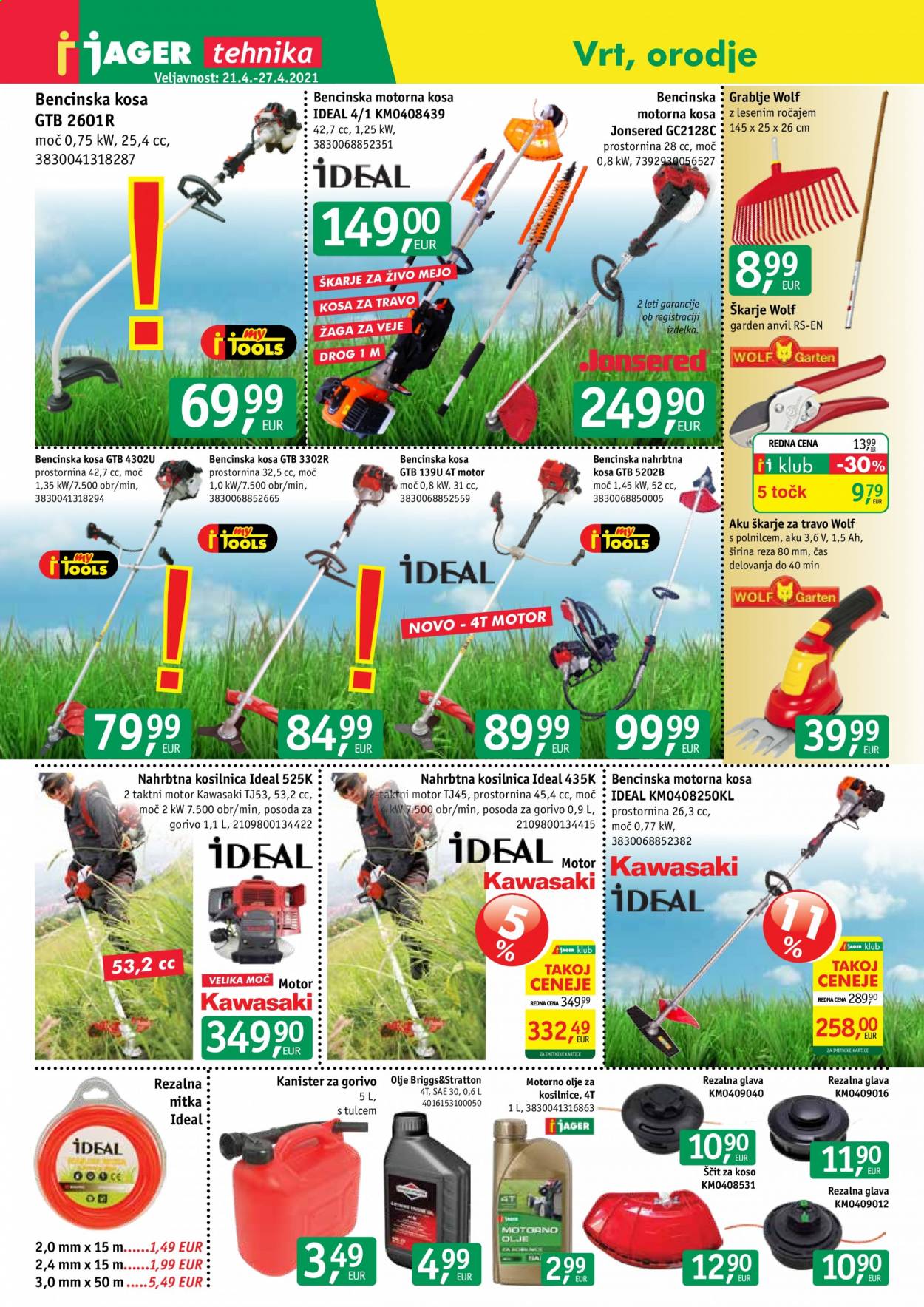 JAGER katalog - 21.4.2021 - 27.4.2021. Stran 3