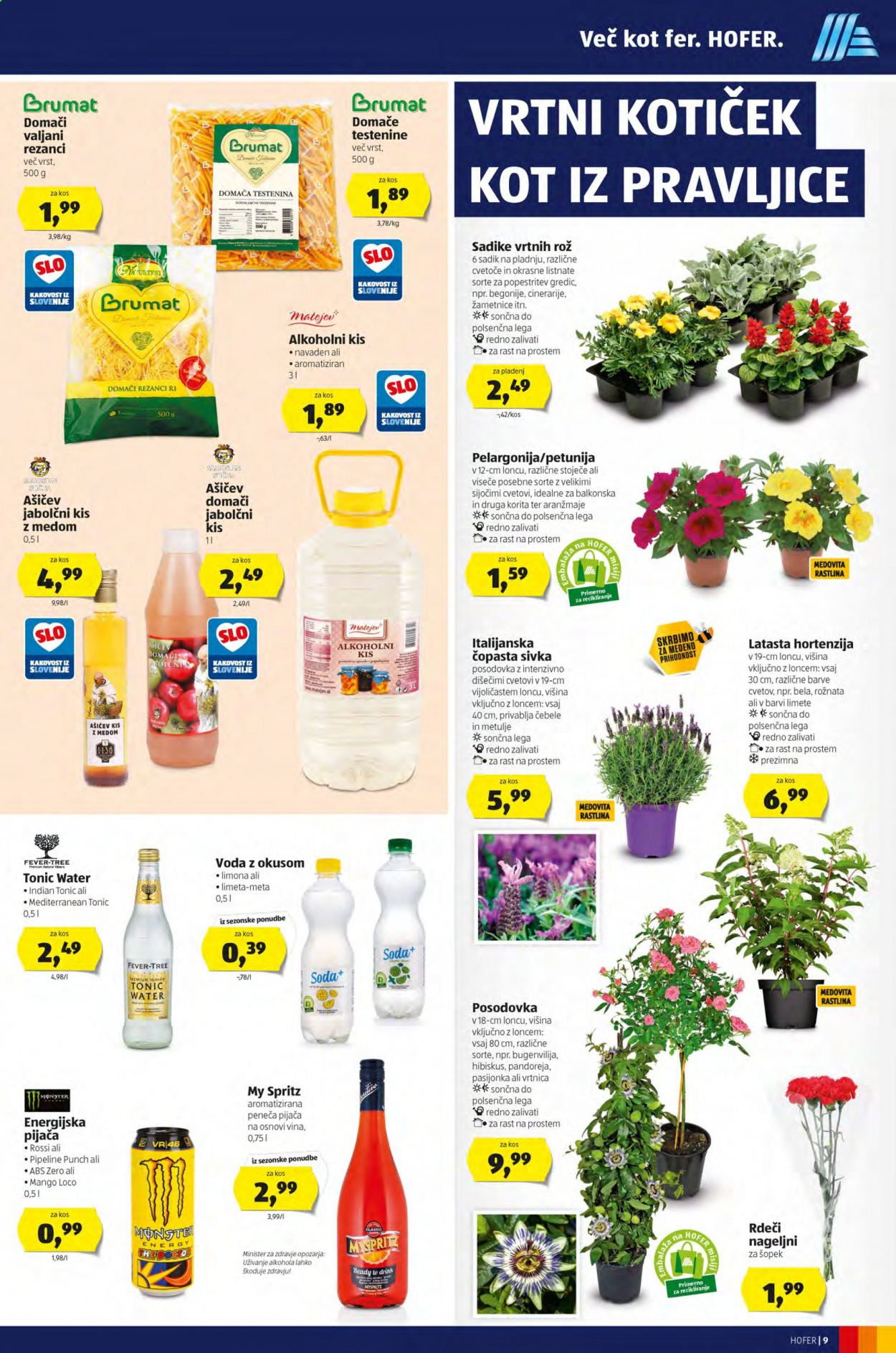 Hofer katalog - 23.4.2021 - 30.4.2021. Stran 9