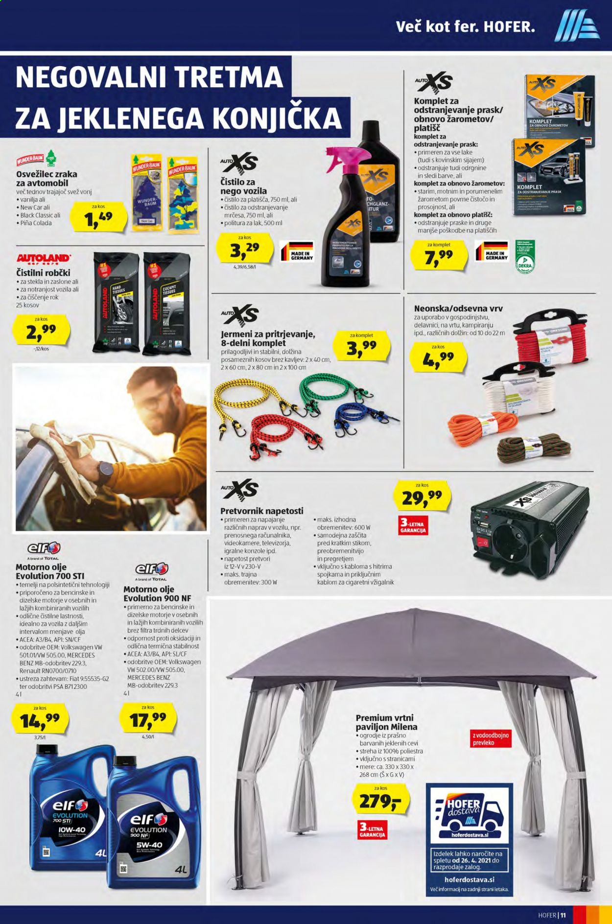 Hofer katalog - 23.4.2021 - 30.4.2021. Stran 11