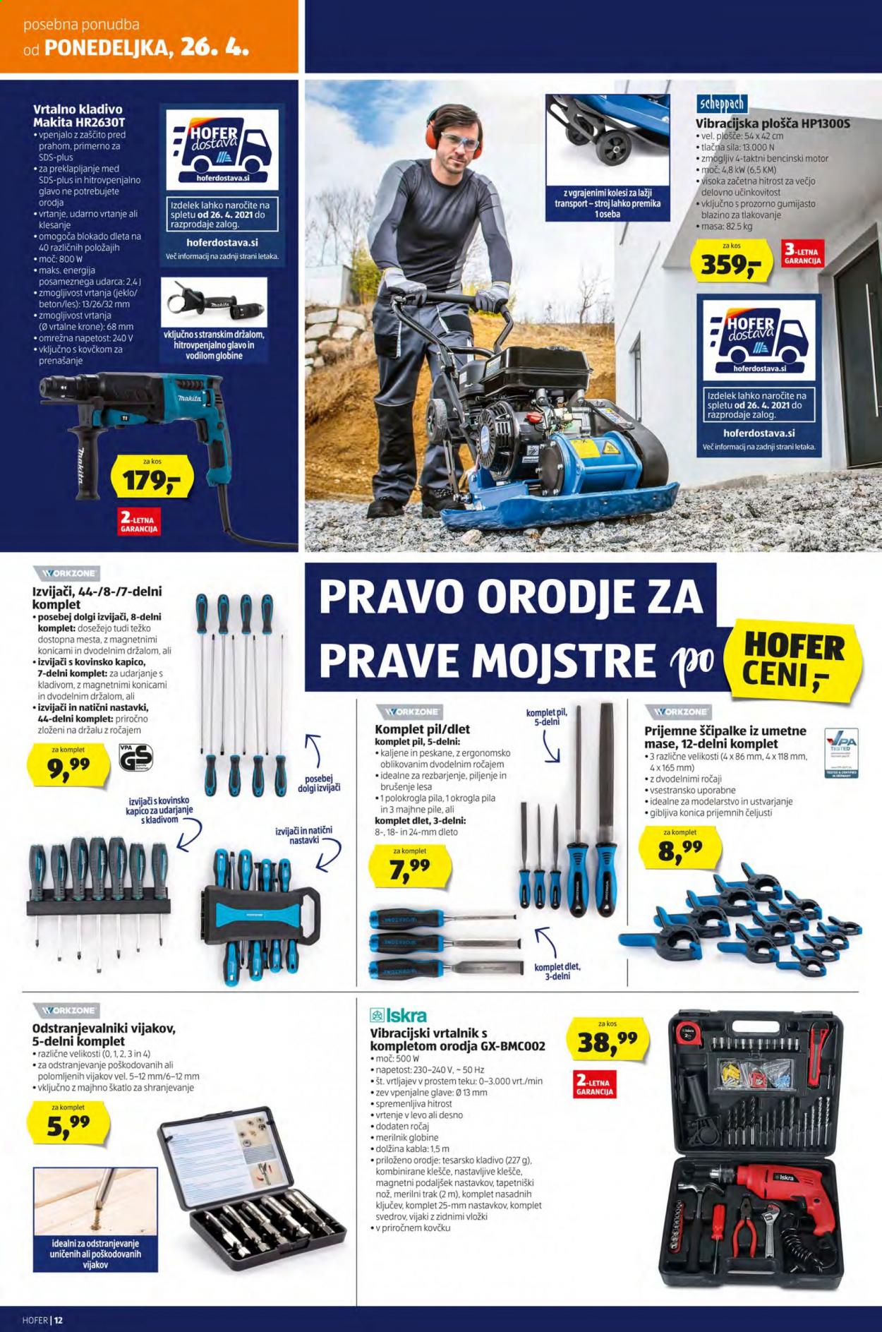 Hofer katalog - 23.4.2021 - 30.4.2021. Stran 12