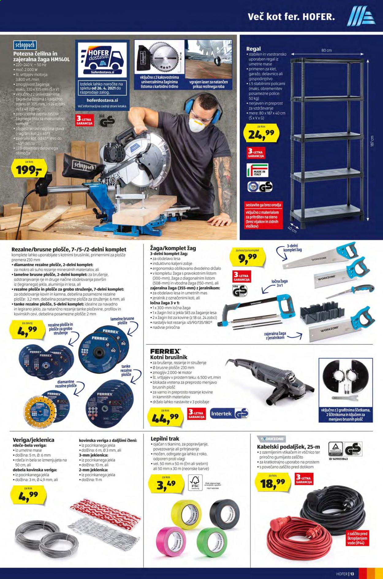 Hofer katalog - 23.4.2021 - 30.4.2021. Stran 13
