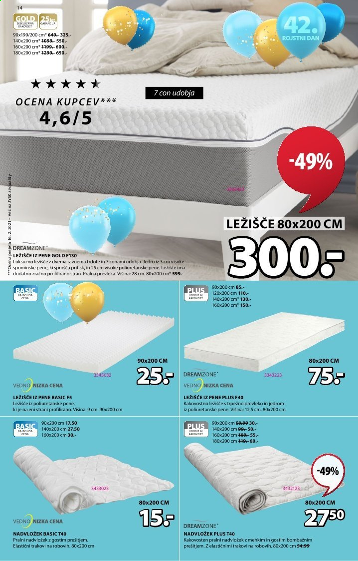 JYSK katalog - 15.4.2021 - 28.4.2021. Stran 14