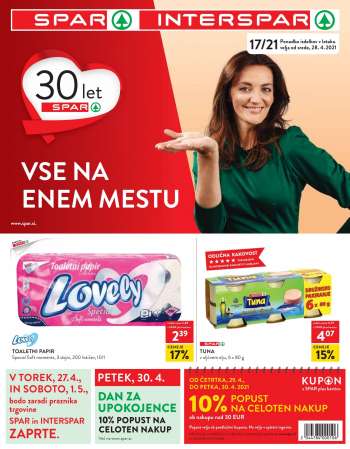 SPAR katalog - 28.04.2021 - 04.05.2021.