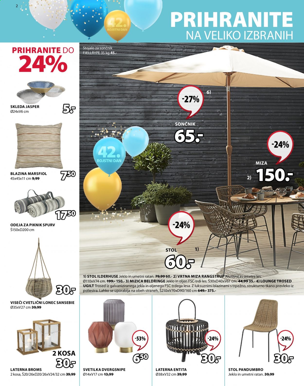 JYSK katalog - 22.4.2021 - 5.5.2021. Stran 2