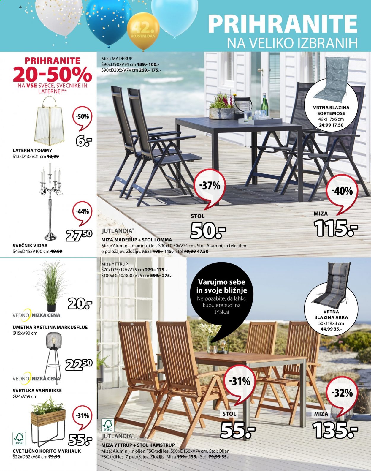JYSK katalog - 22.4.2021 - 5.5.2021. Stran 4