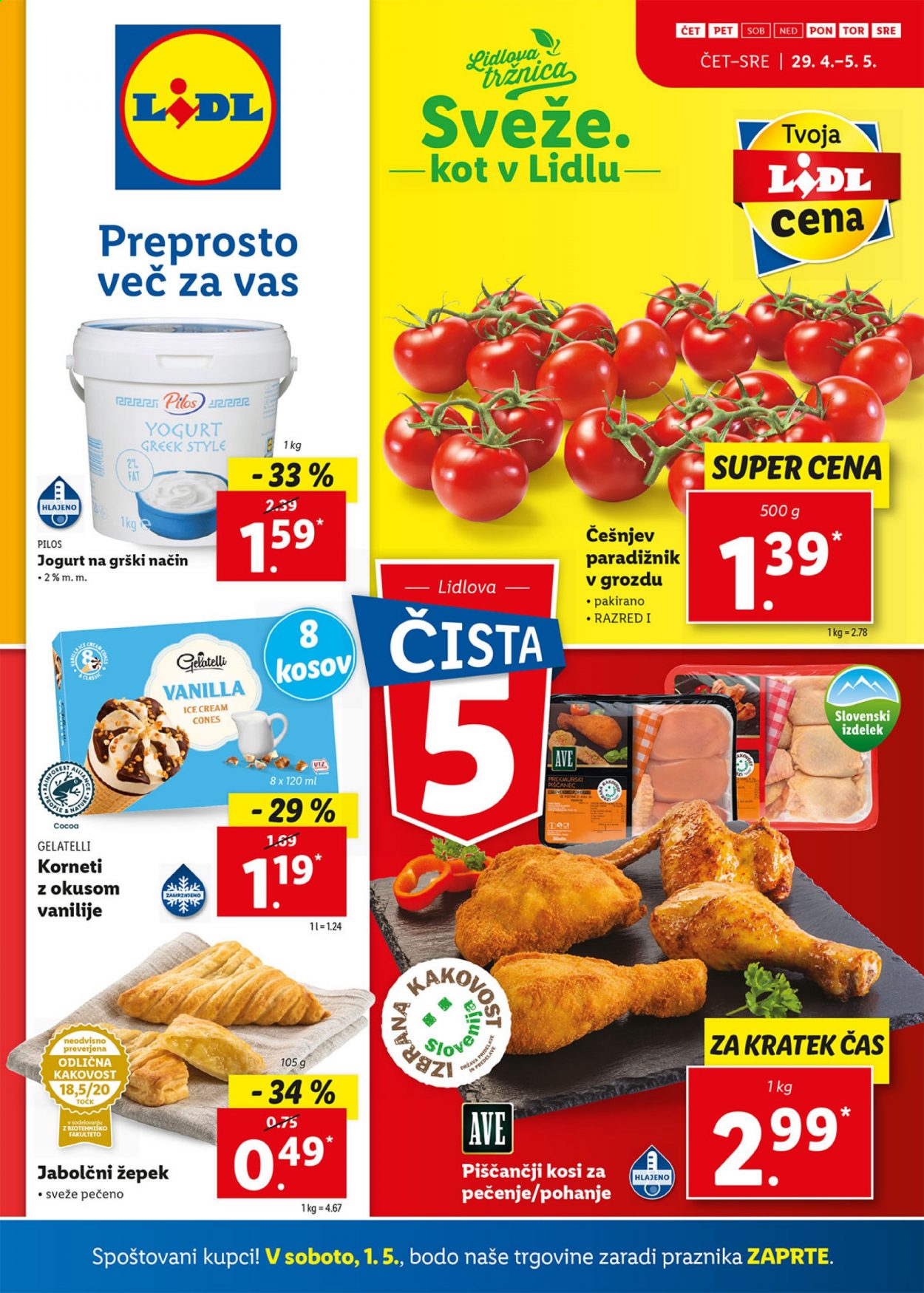 Lidl katalog - 29.4.2021 - 9.5.2021. Stran 1