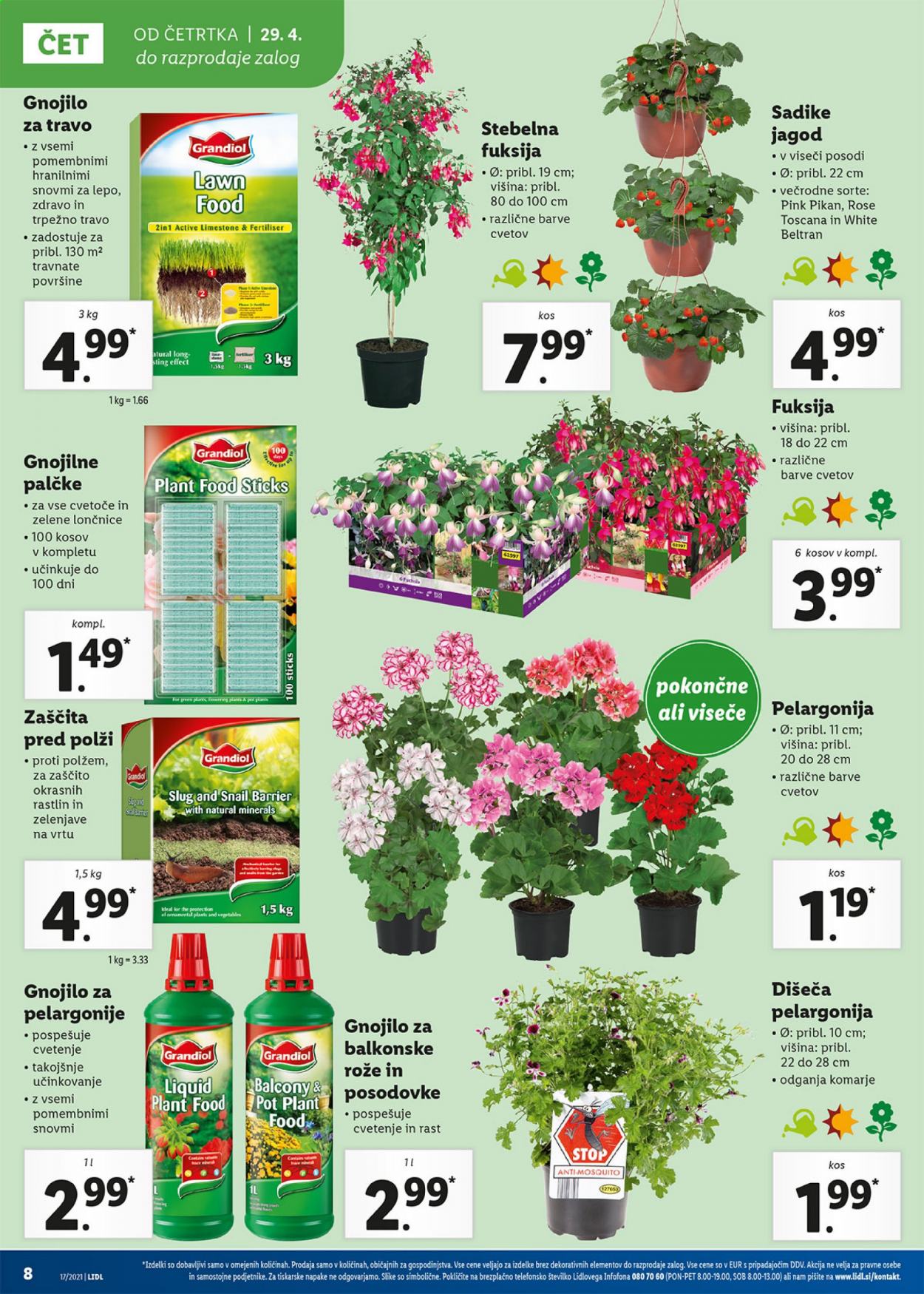 Lidl katalog - 29.4.2021 - 9.5.2021. Stran 8