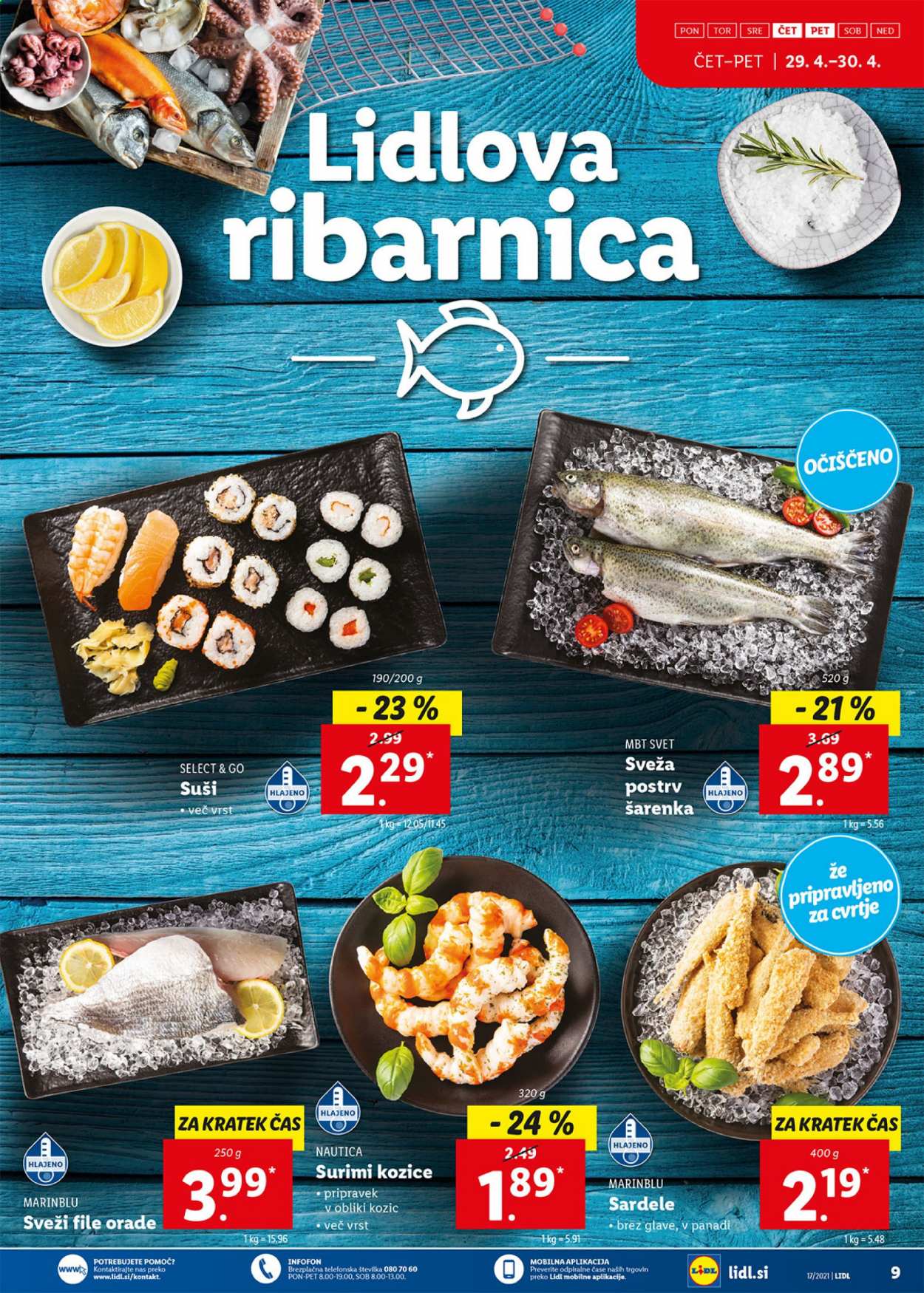 Lidl katalog - 29.4.2021 - 9.5.2021. Stran 9