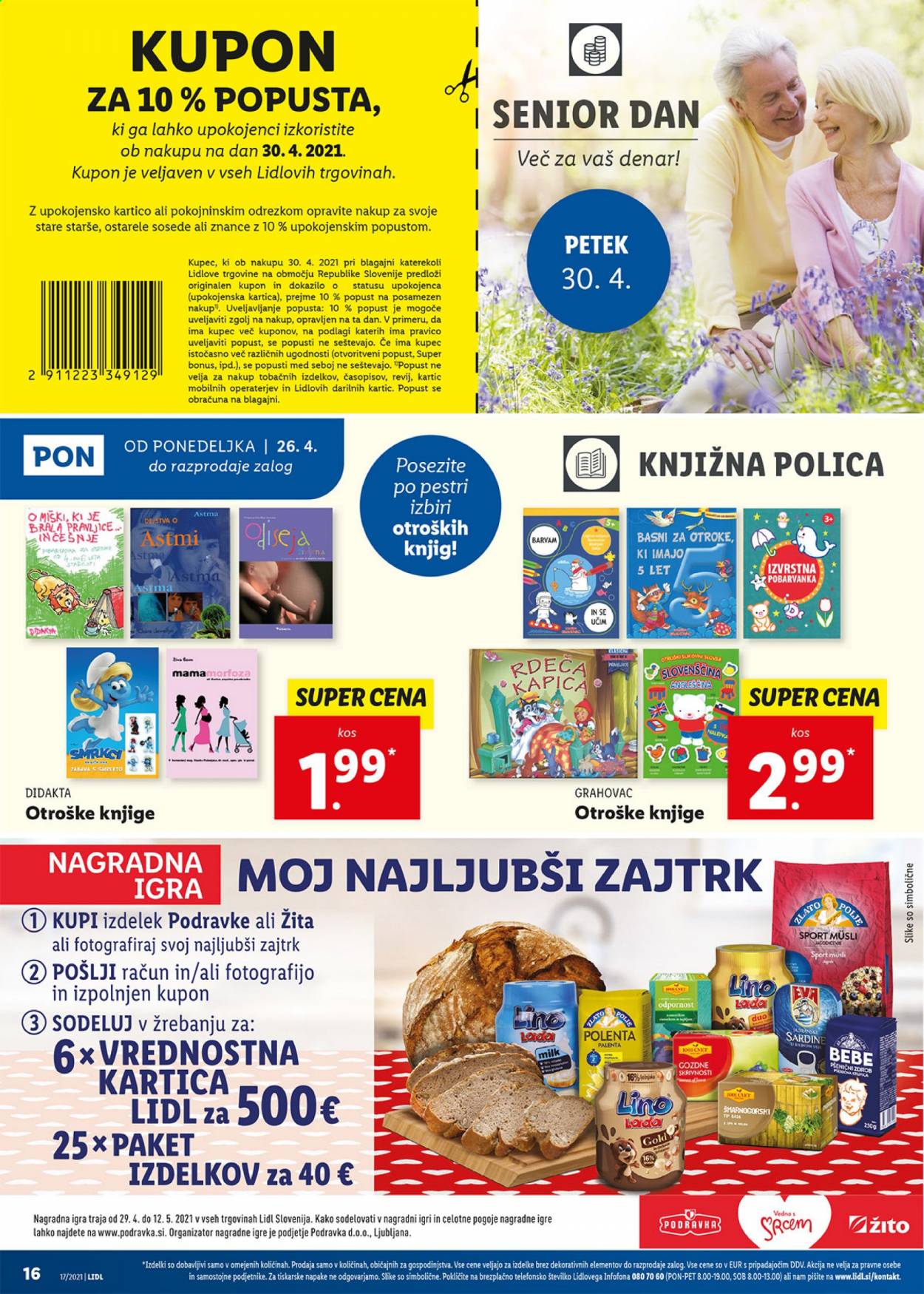Lidl katalog - 29.4.2021 - 9.5.2021. Stran 16