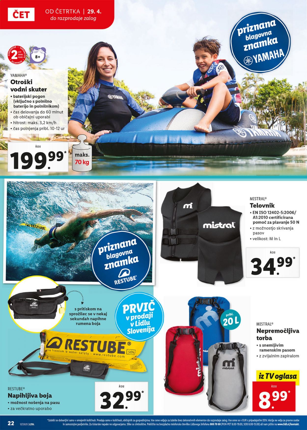 Lidl katalog - 29.4.2021 - 9.5.2021. Stran 22