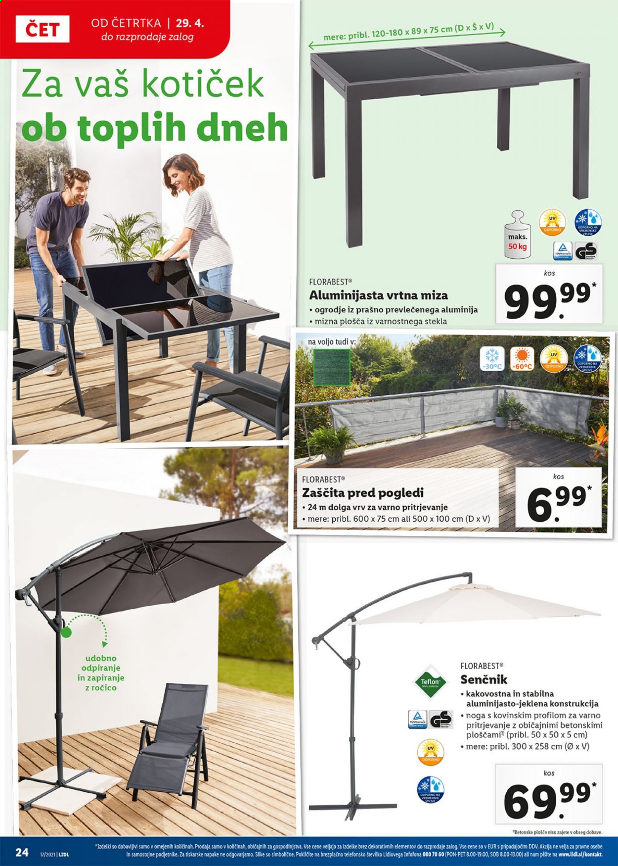 Lidl katalog - 29.4.2021 - 9.5.2021. Stran 24