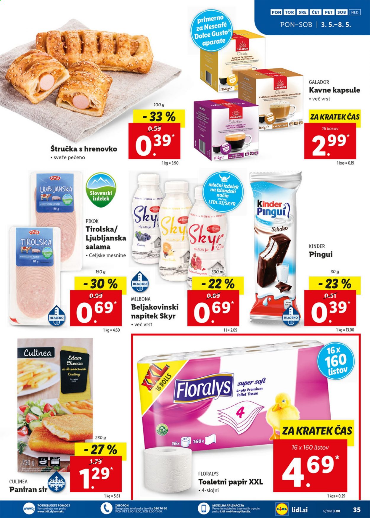 Lidl katalog - 29.4.2021 - 9.5.2021. Stran 35