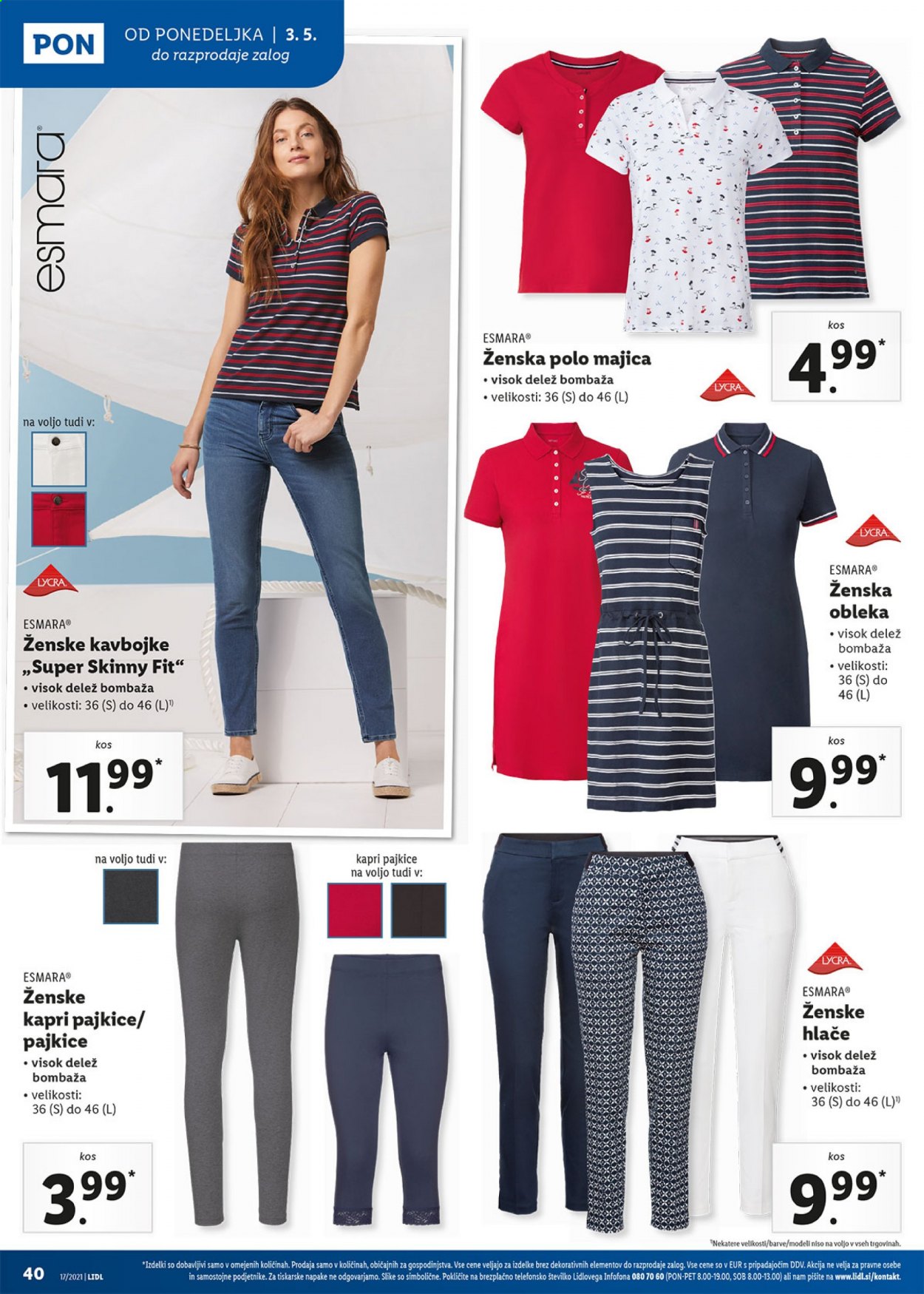 Lidl katalog - 29.4.2021 - 9.5.2021. Stran 40