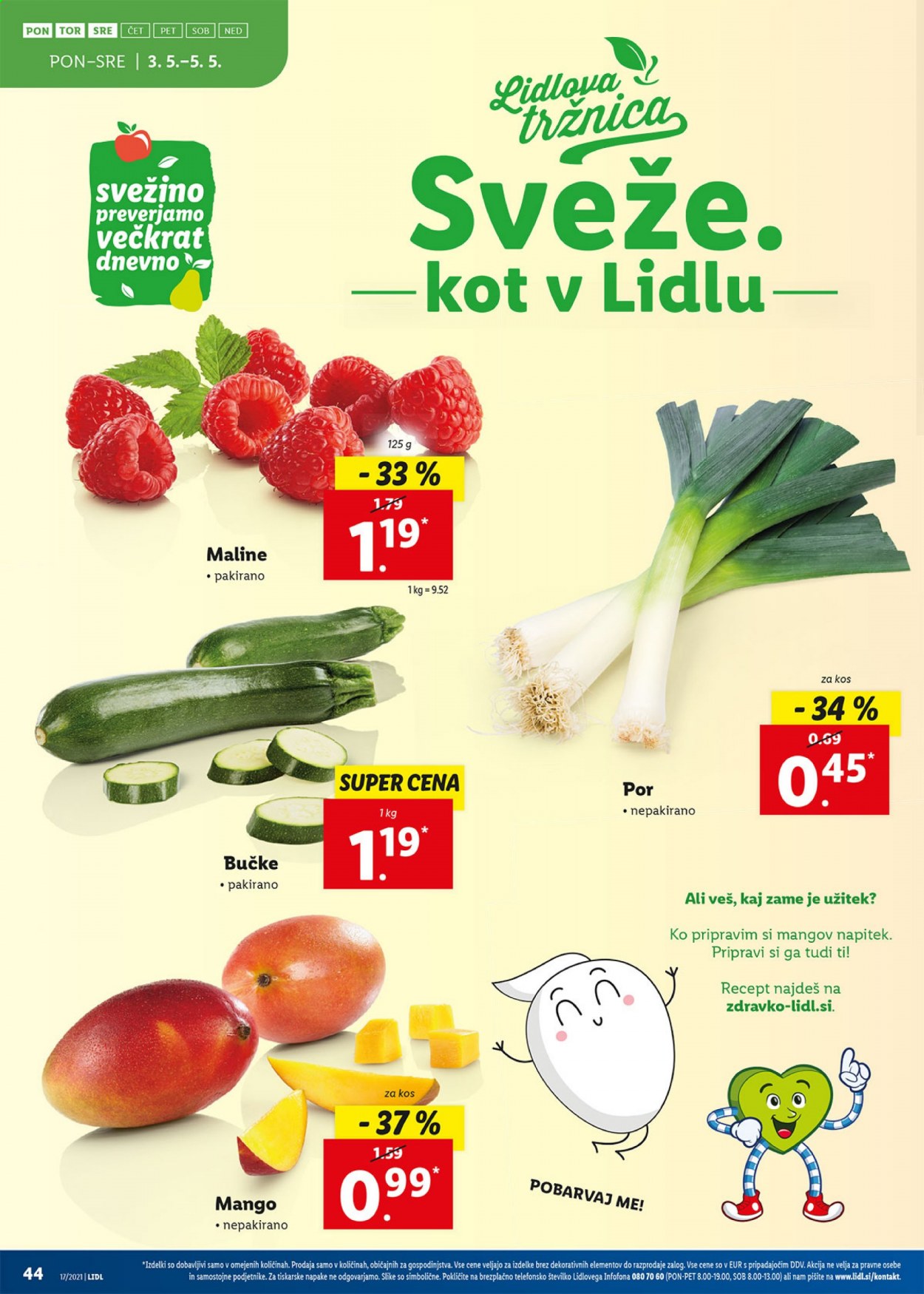 Lidl katalog - 29.4.2021 - 9.5.2021. Stran 44