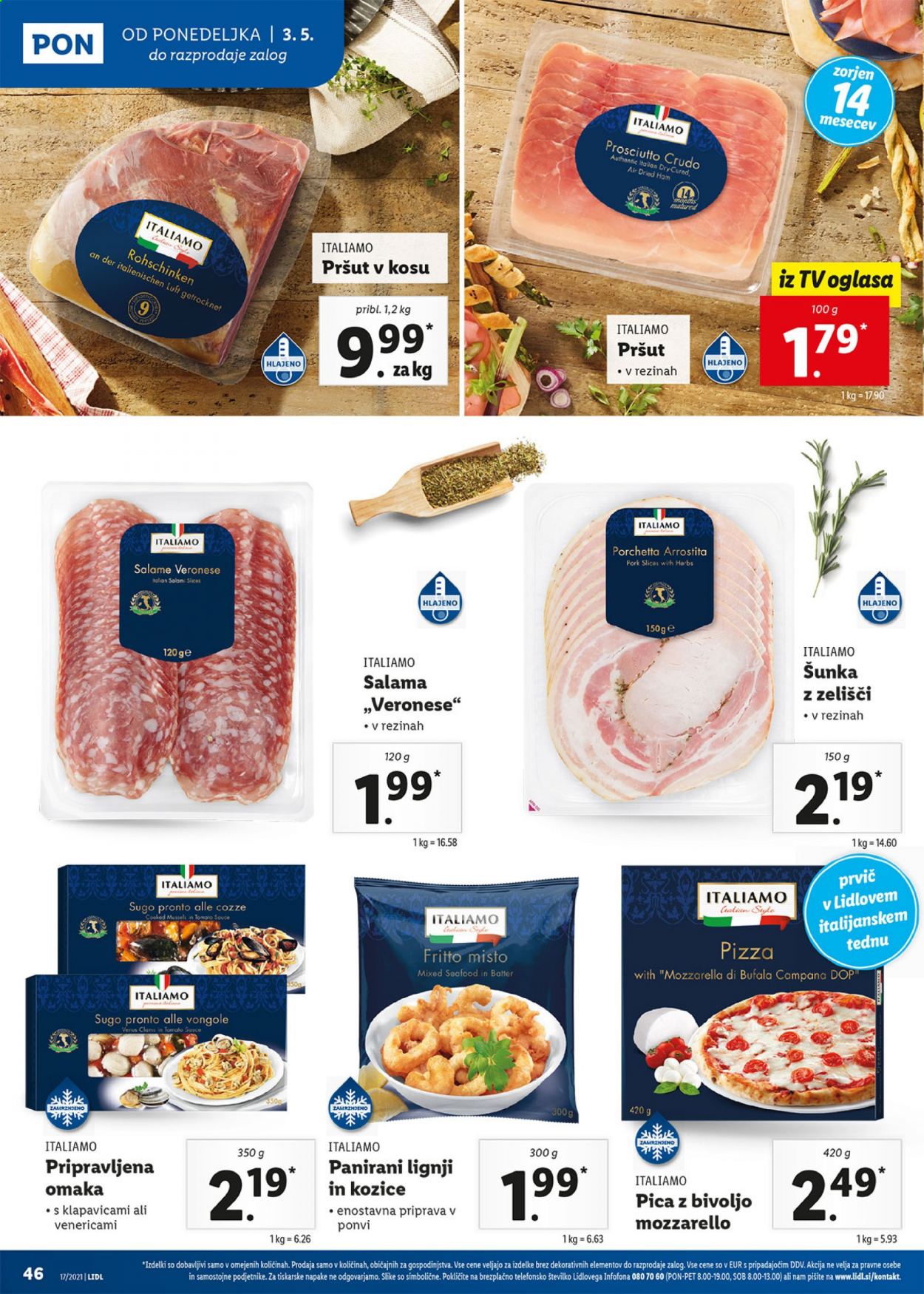 Lidl katalog - 29.4.2021 - 9.5.2021. Stran 46