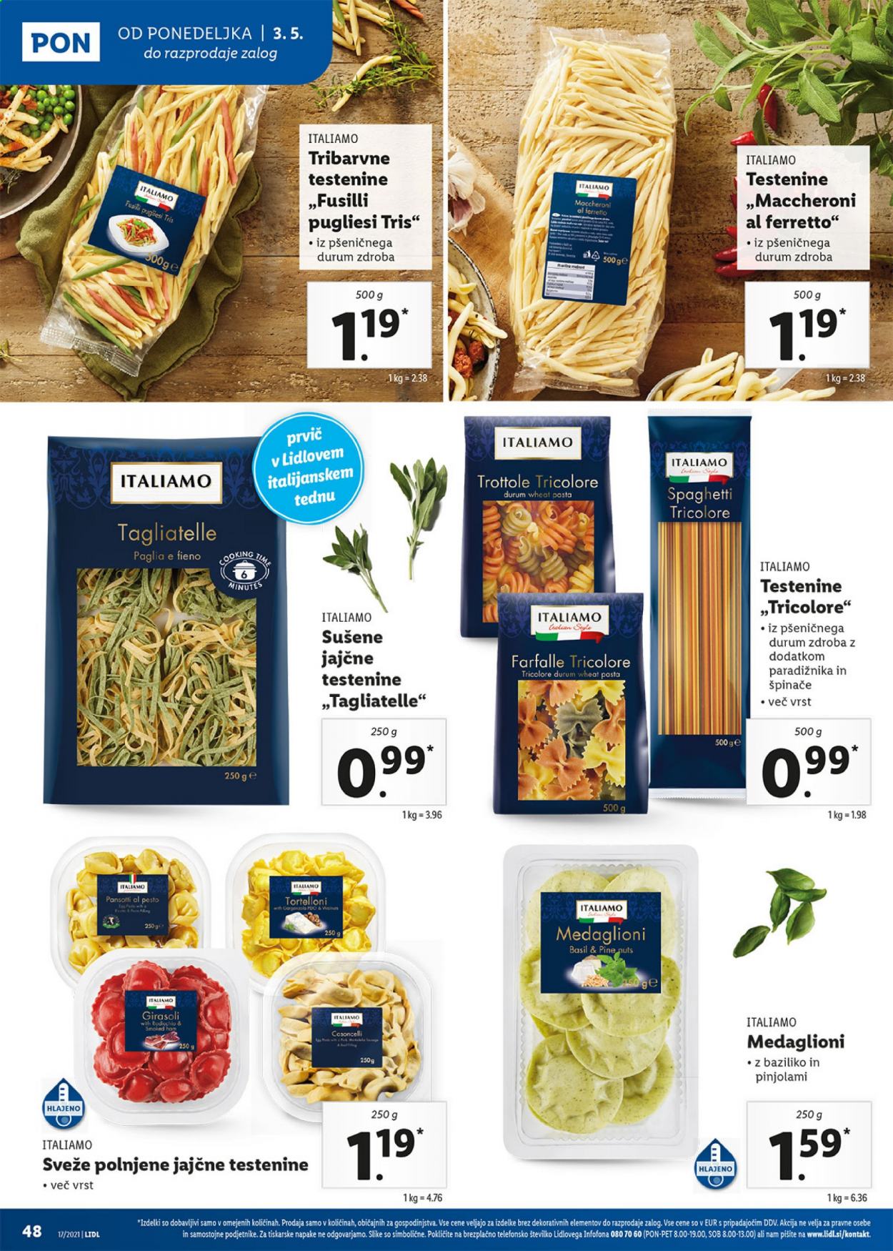 Lidl katalog - 29.4.2021 - 9.5.2021. Stran 48