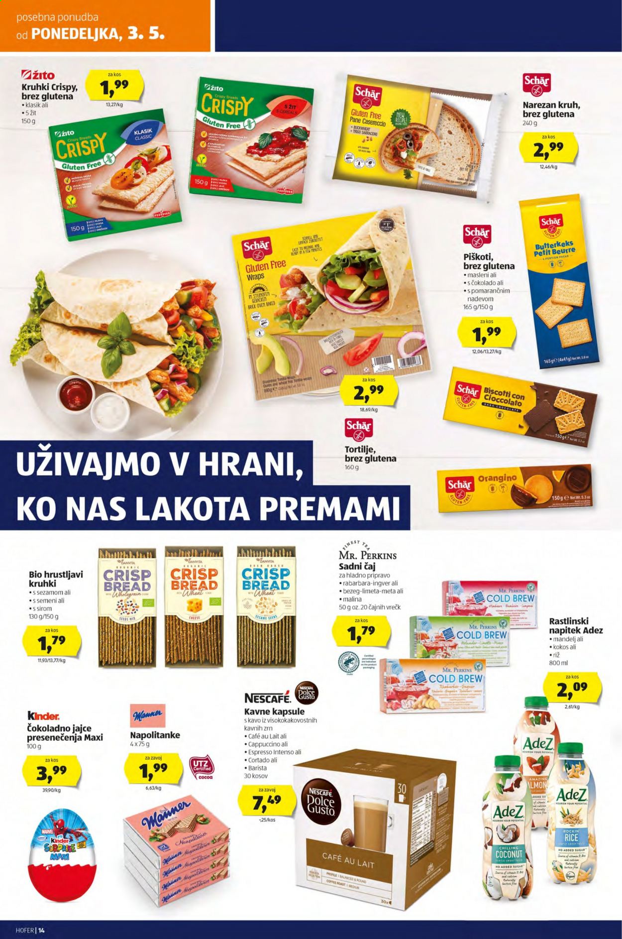 Hofer katalog - 30.4.2021 - 8.5.2021. Stran 14