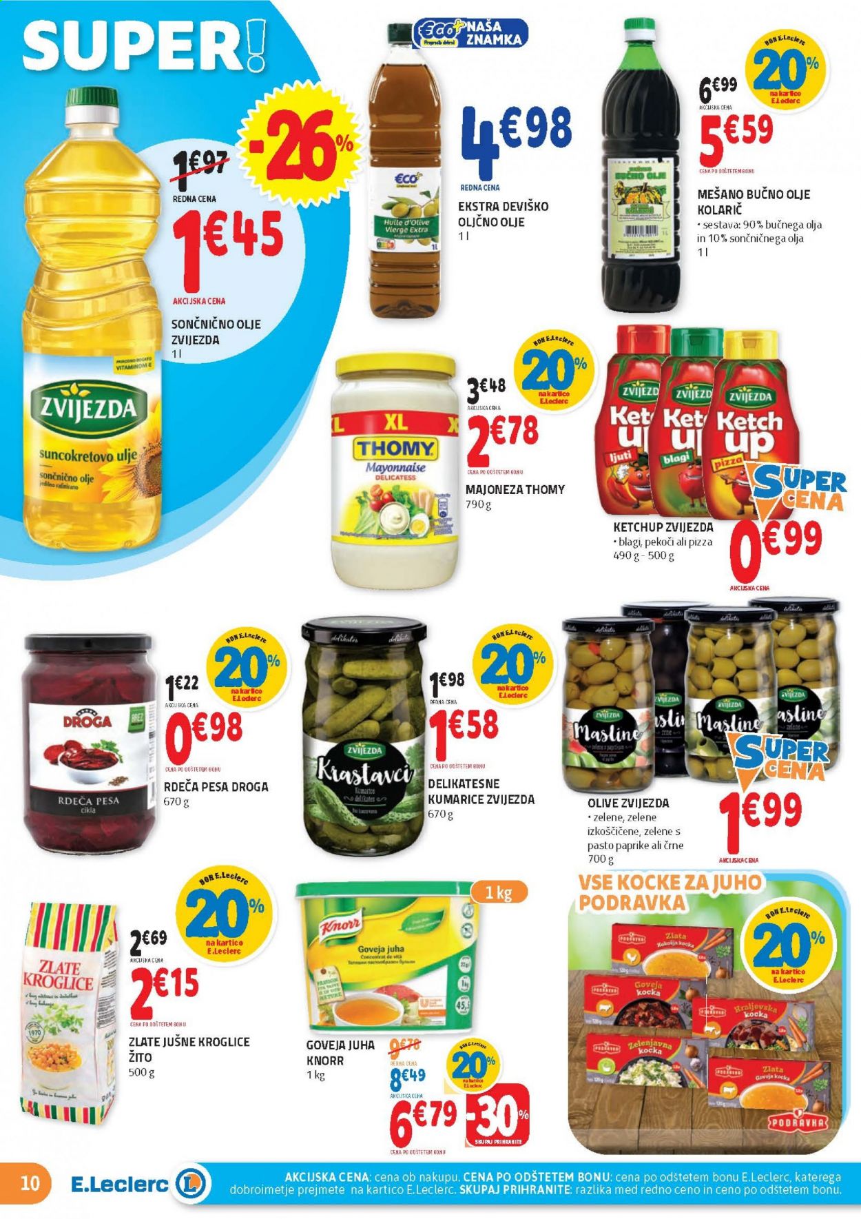 E.Leclerc katalog - 28.4.2021 - 8.5.2021. Stran 10