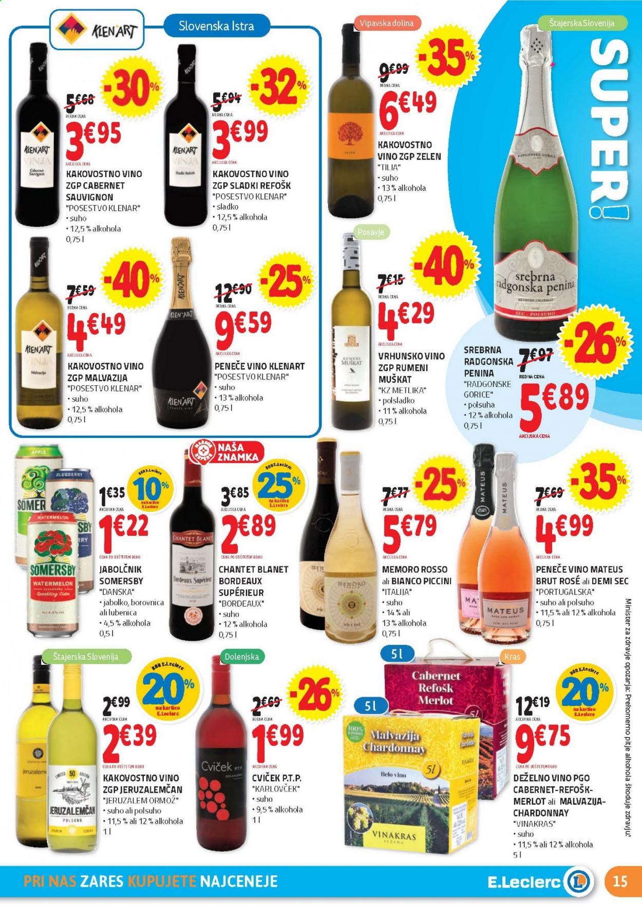 E.Leclerc katalog - 28.4.2021 - 8.5.2021. Stran 15