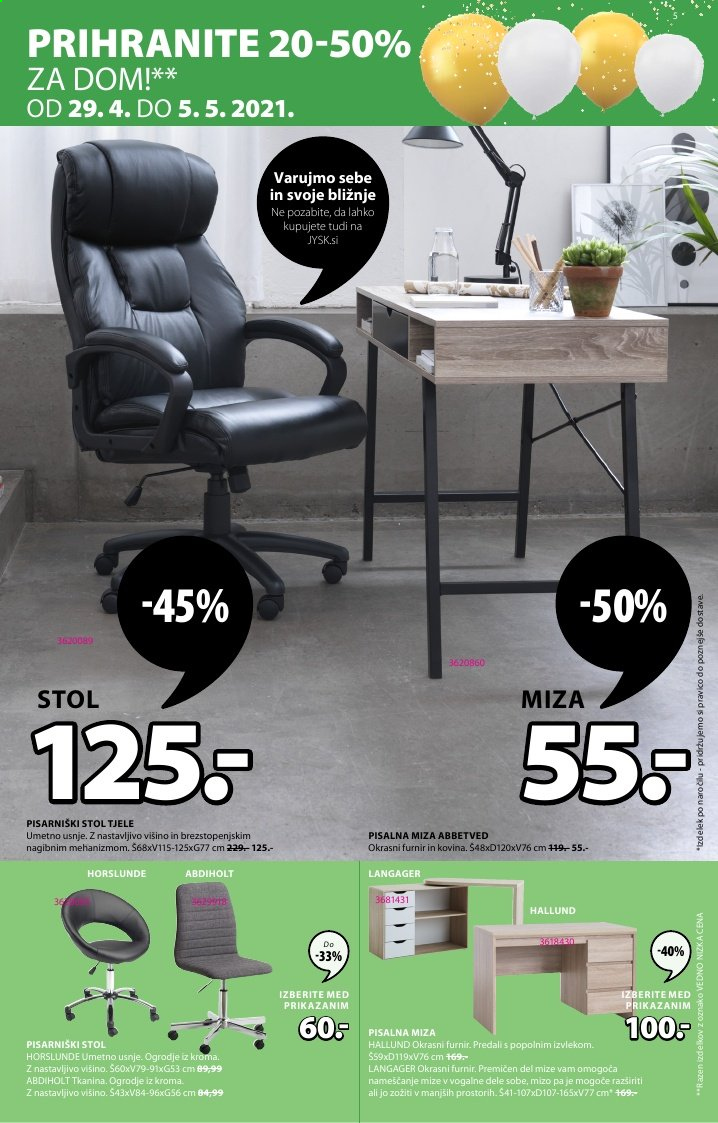JYSK katalog - 29.4.2021 - 12.5.2021. Stran 5